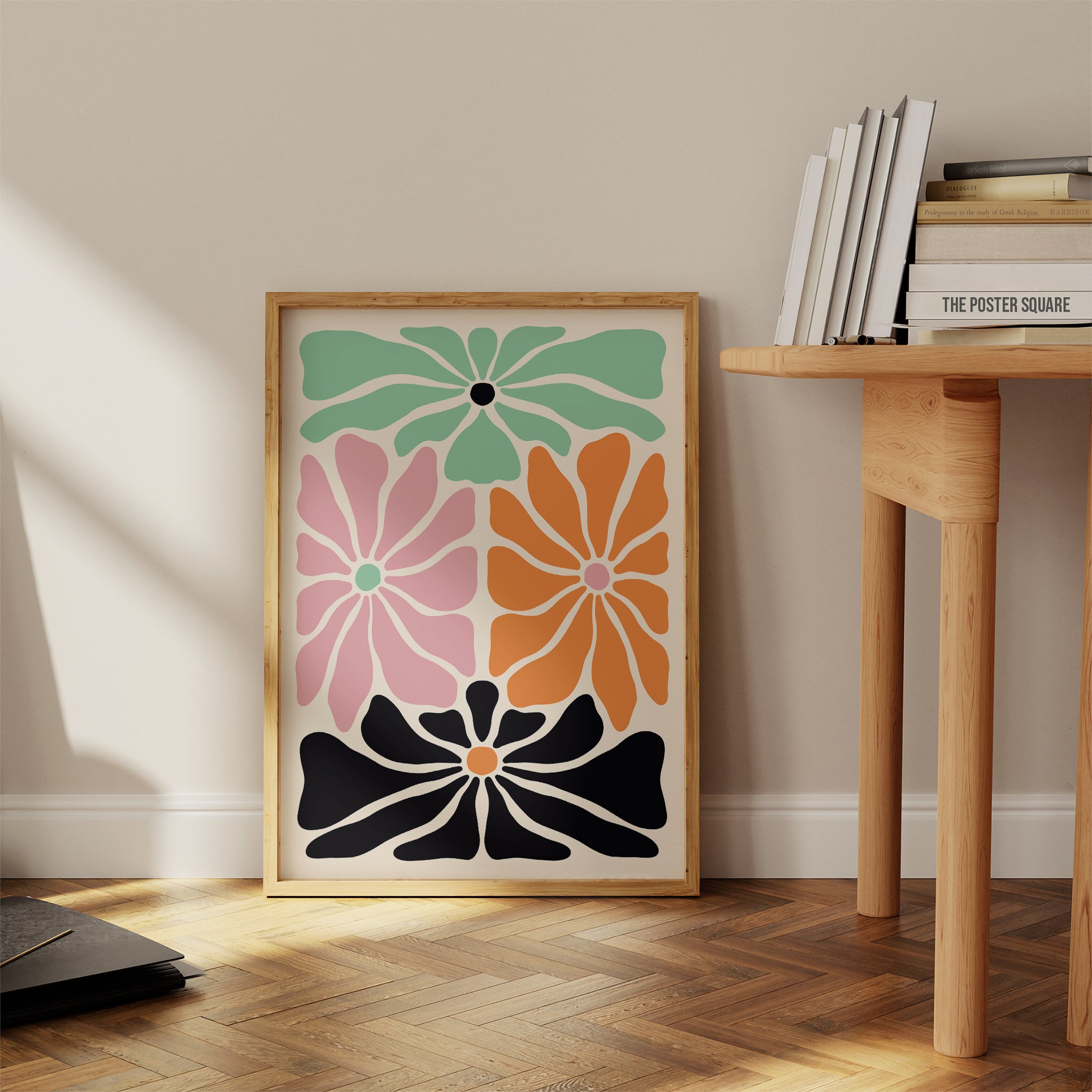 Floral Harmony-psoter-wall_art-decor-The Poster Square