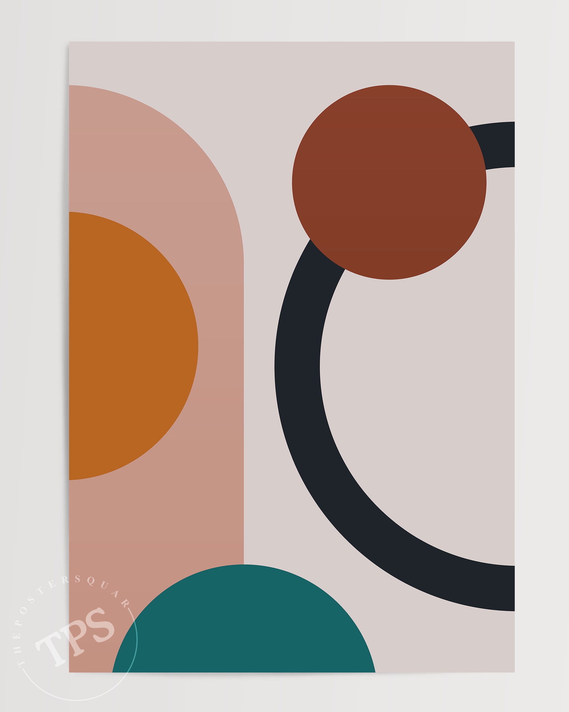 Minimalistic Abstract N5 The Poster Square