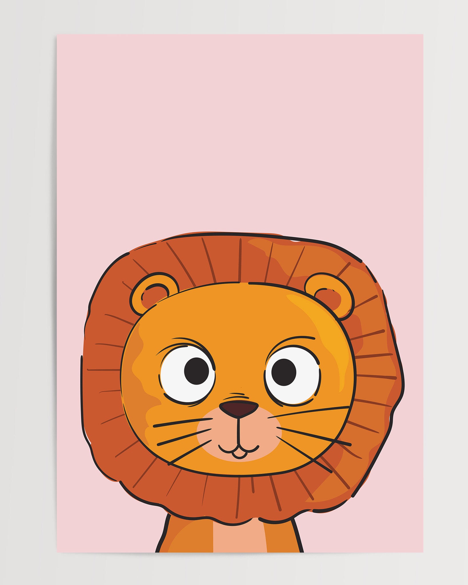 Lion The Poster Square