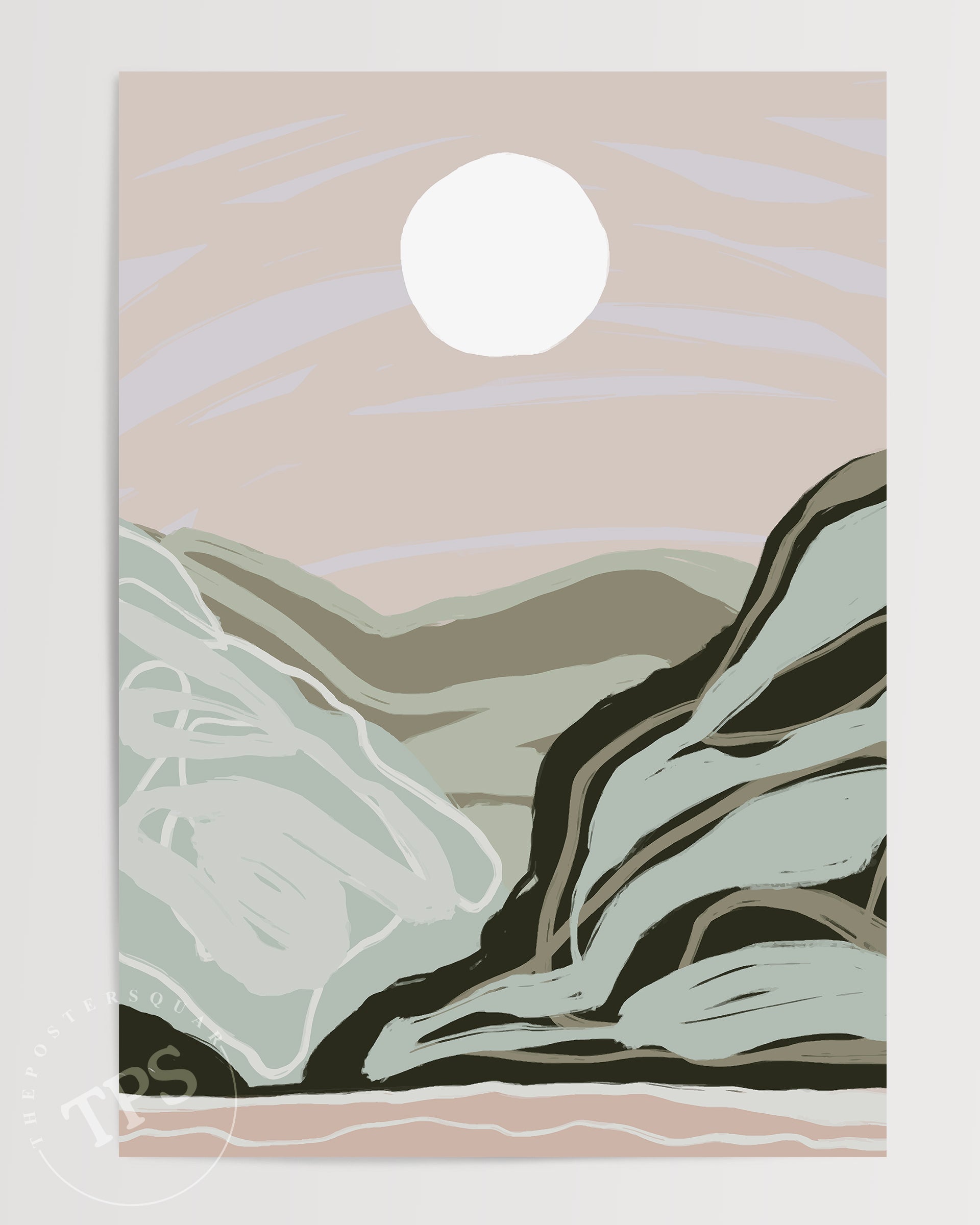 Minimalist Painting The Poster Square