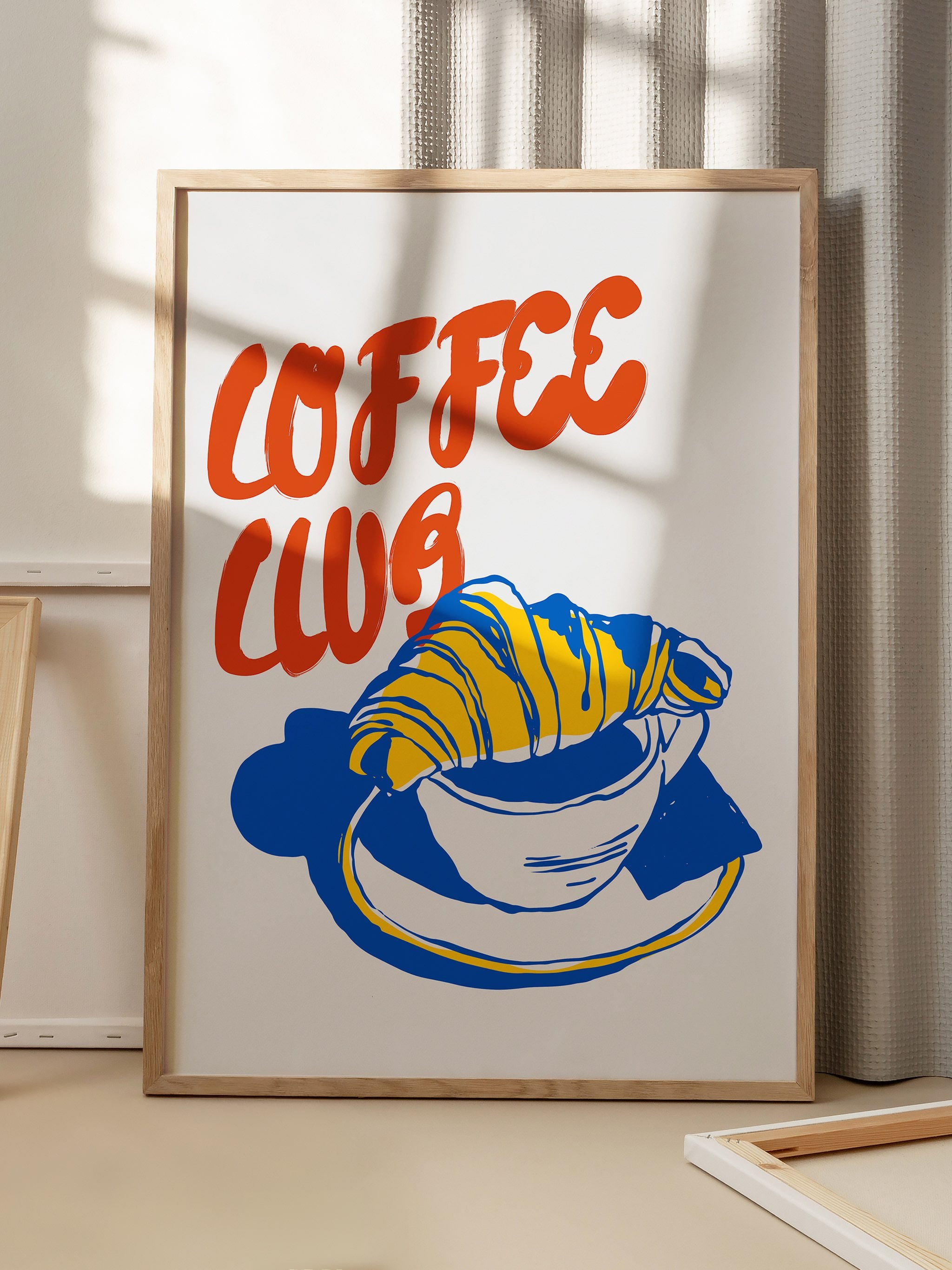 Gift for coffee enthusiasts - Coffee Club poster