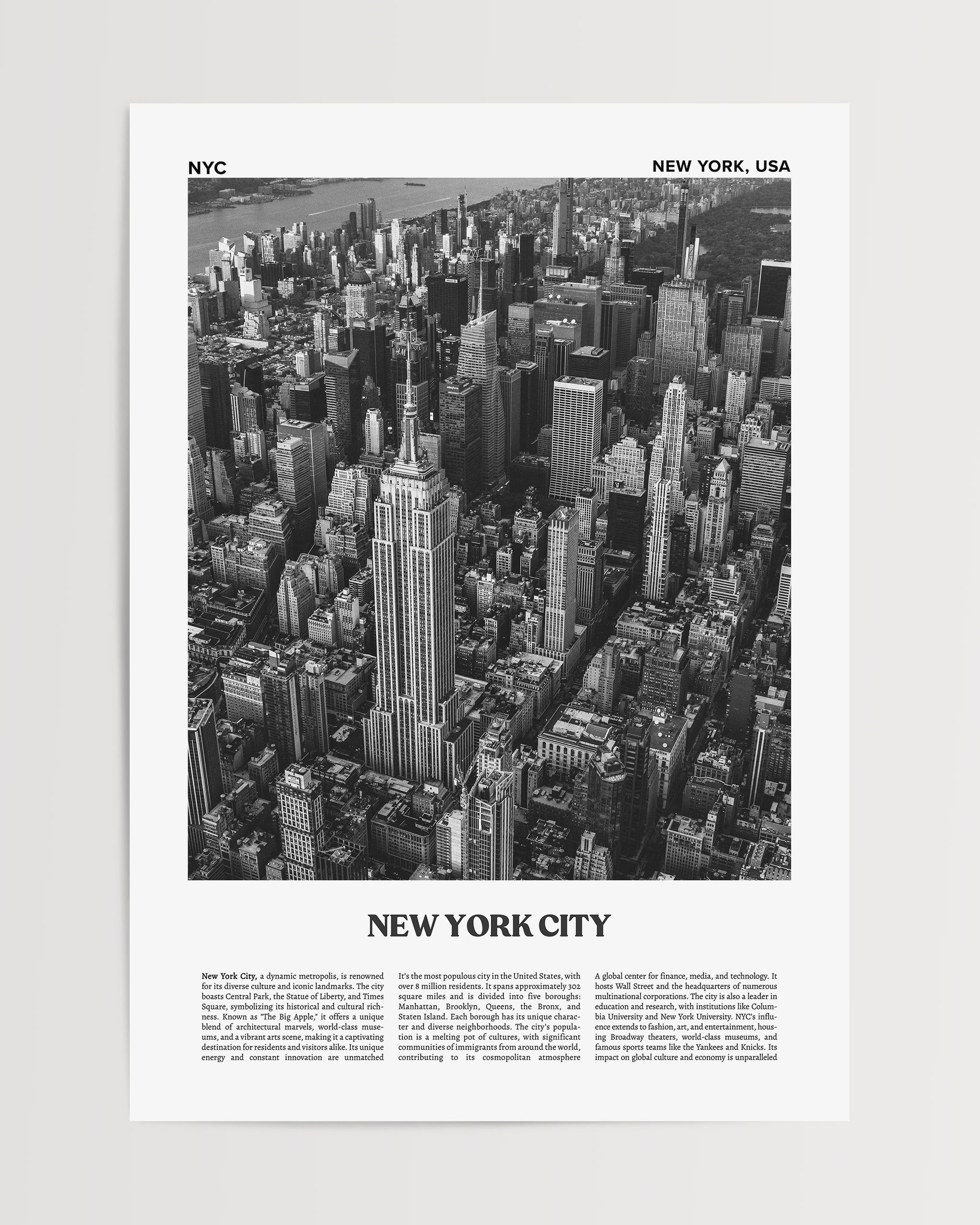 New York City No.3-psoter-wall_art-decor-The Poster Square