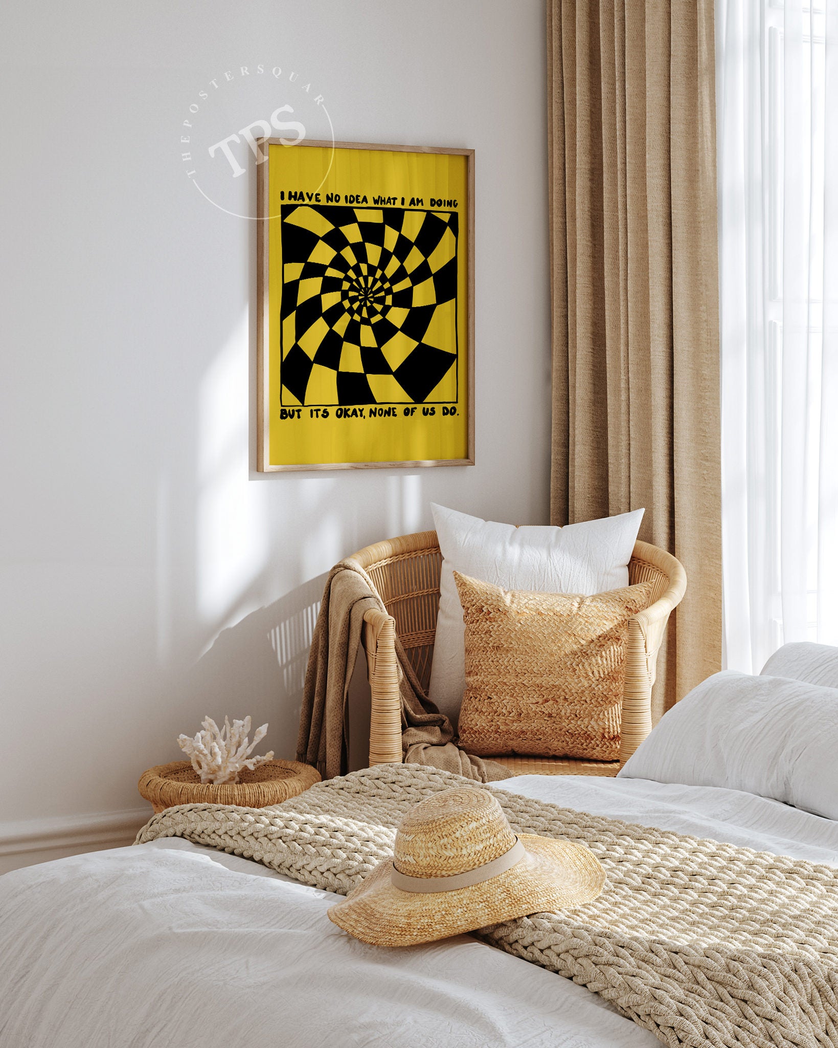 No Idea What I'm Doing The Poster Square