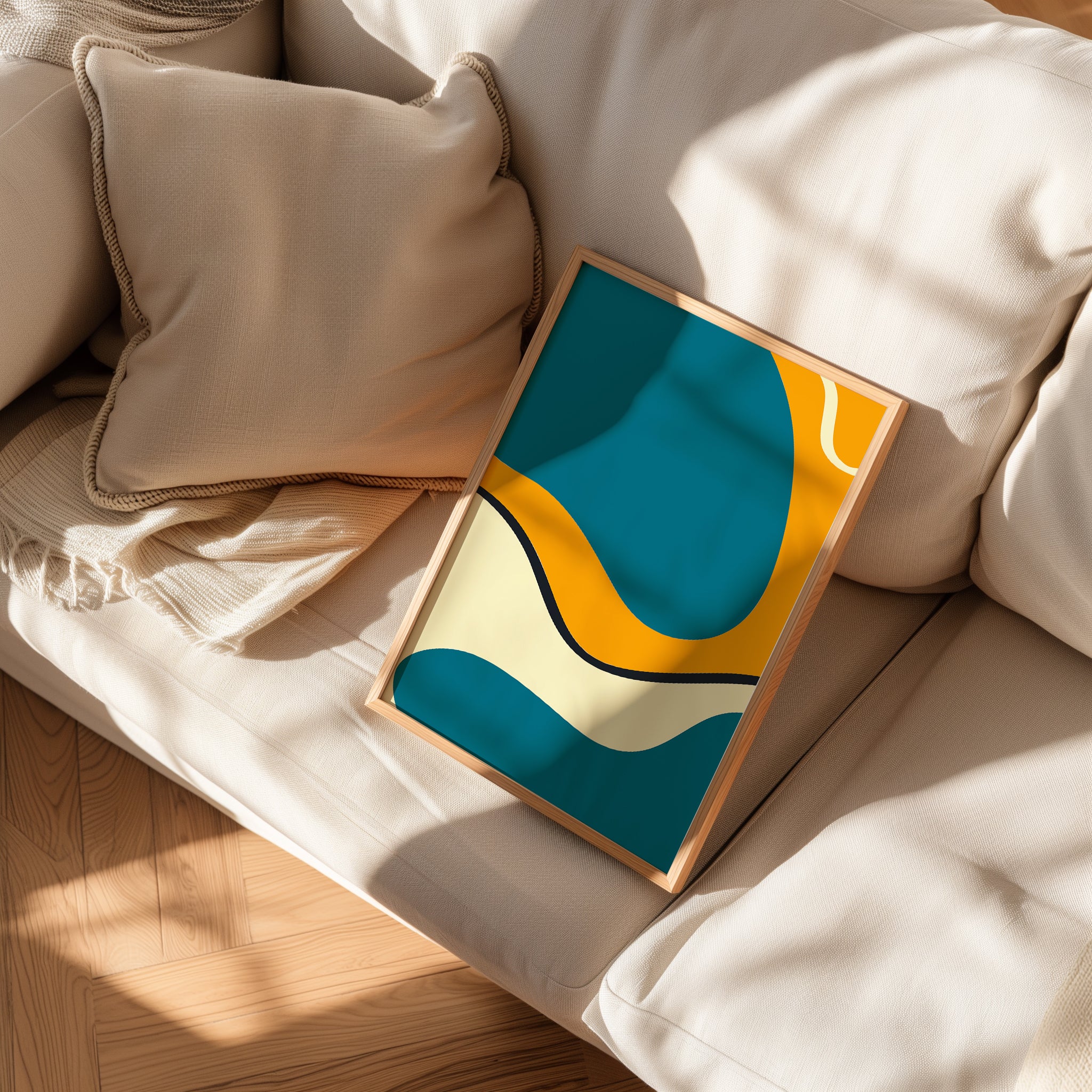 Flow of Hue Series No.6-psoter-wall_art-decor-The Poster Square