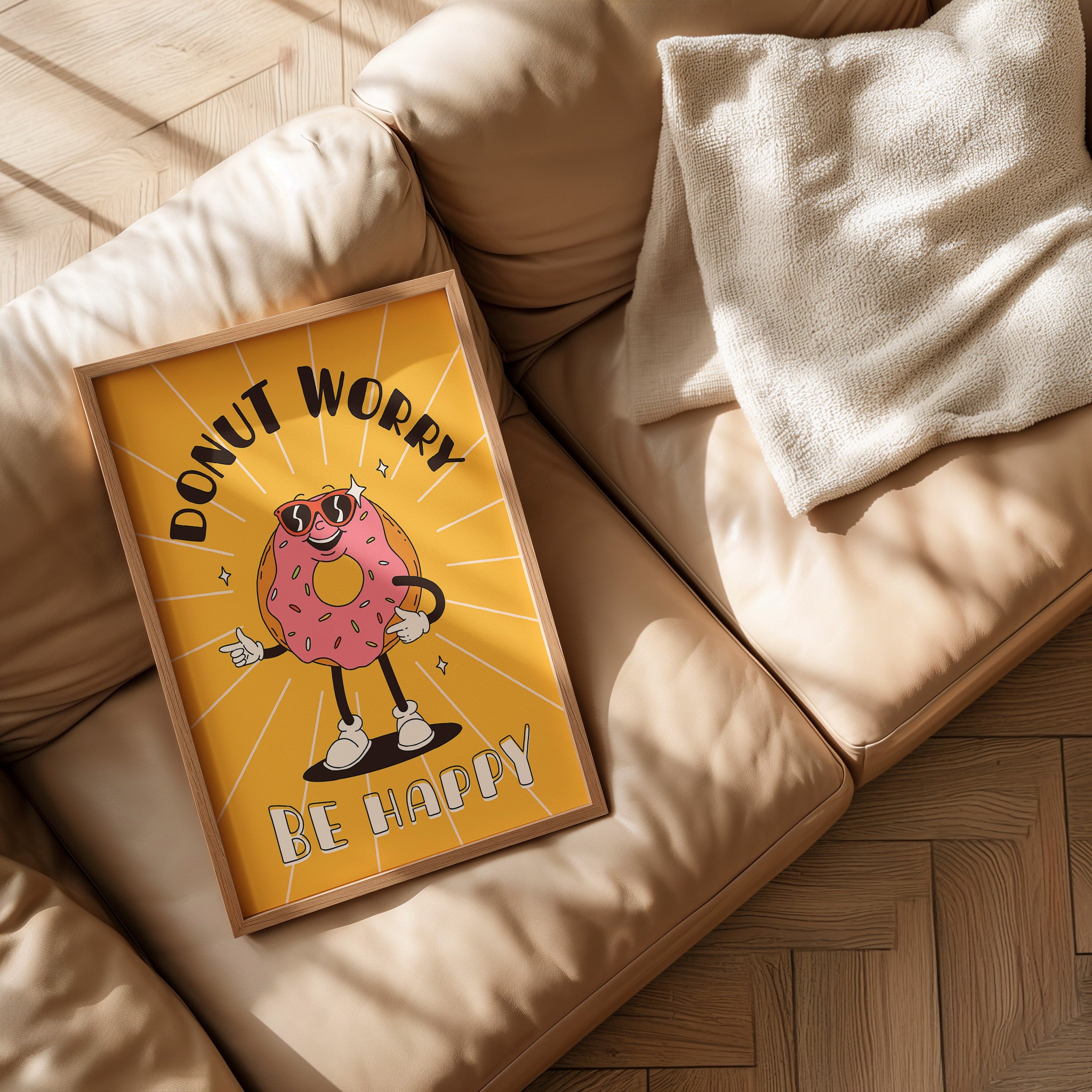 Donut Delight-psoter-wall_art-decor-The Poster Square