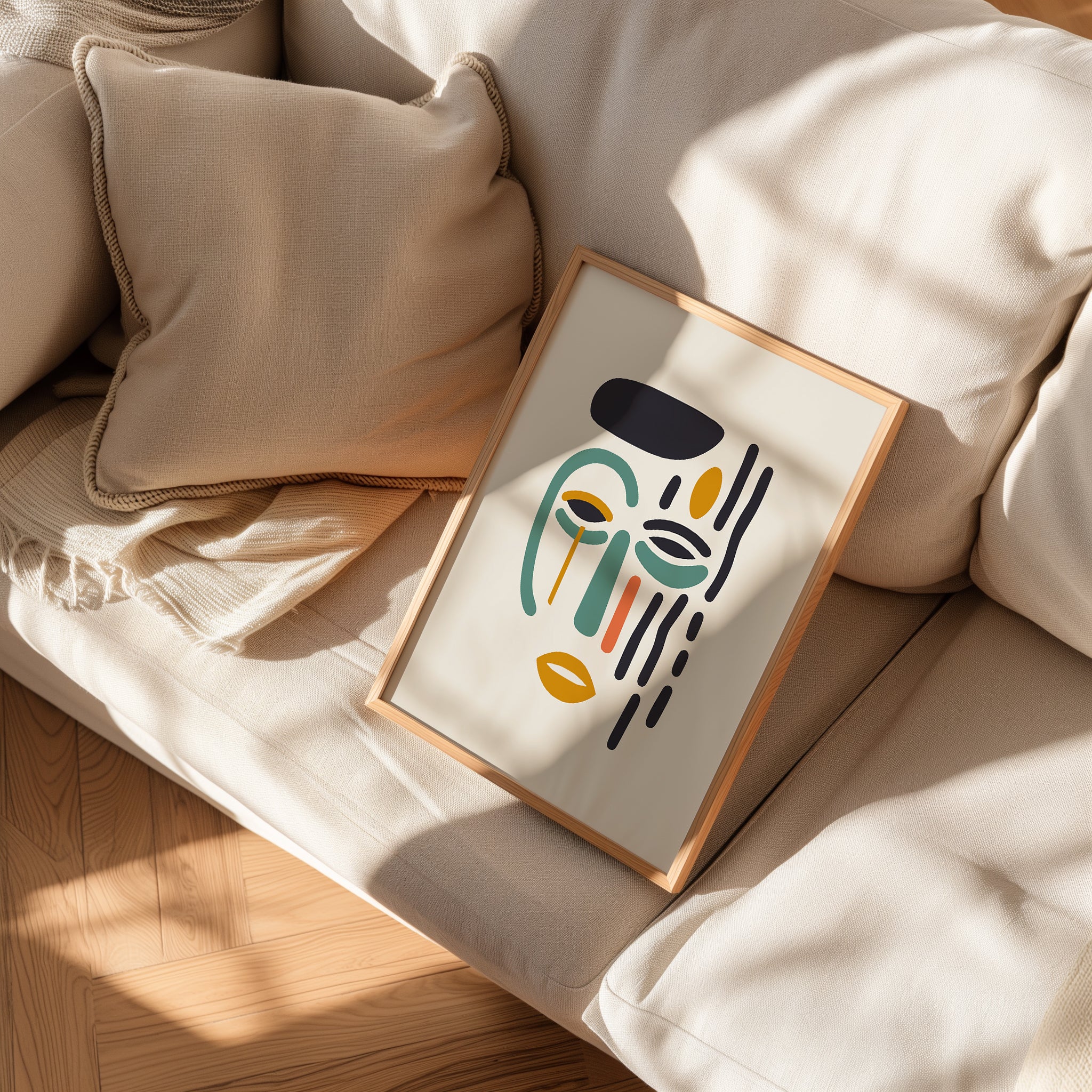 Eclectic Abstract Moods No.2-psoter-wall_art-decor-The Poster Square