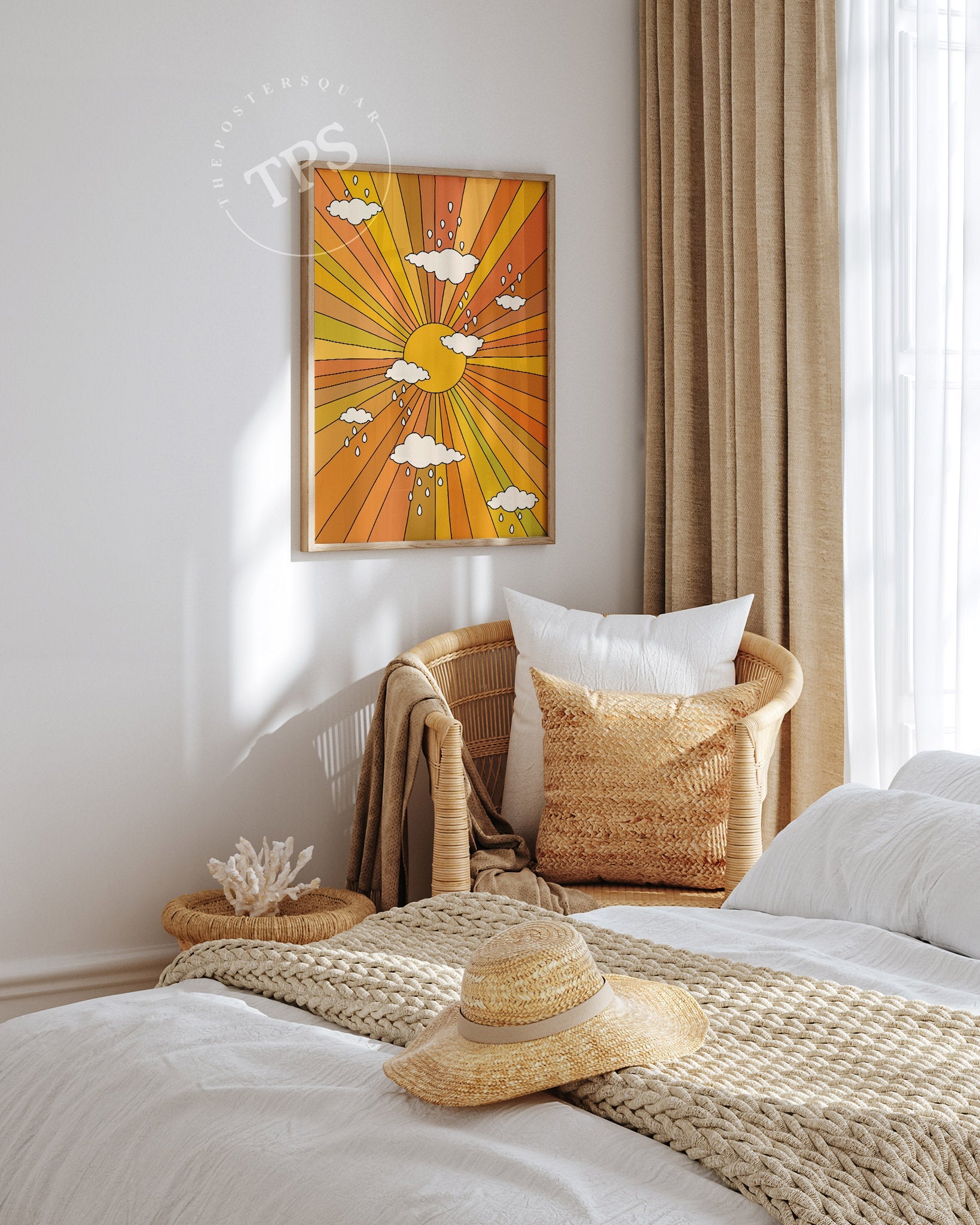 Bright Drops The Poster Square