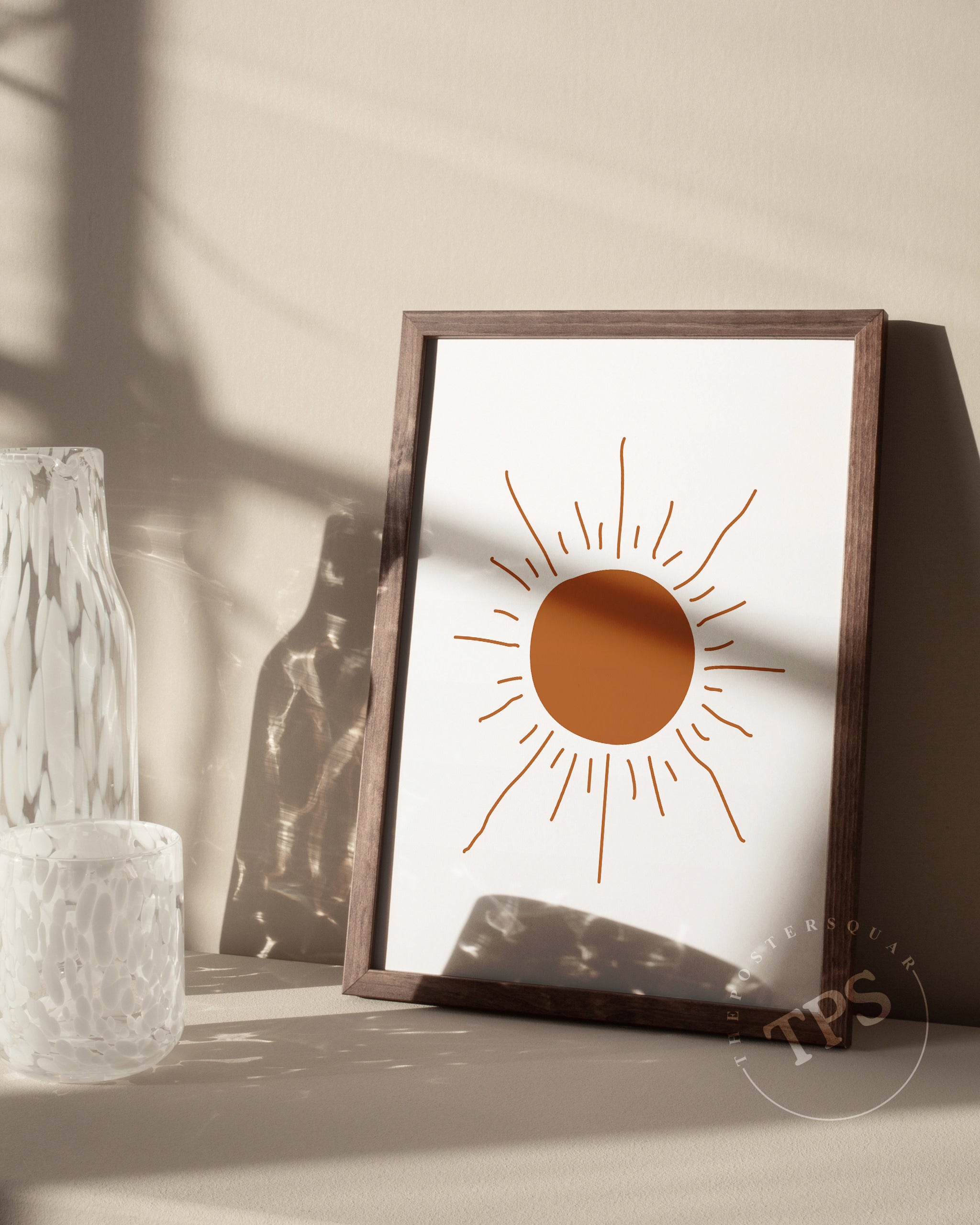 Sunny The Poster Square