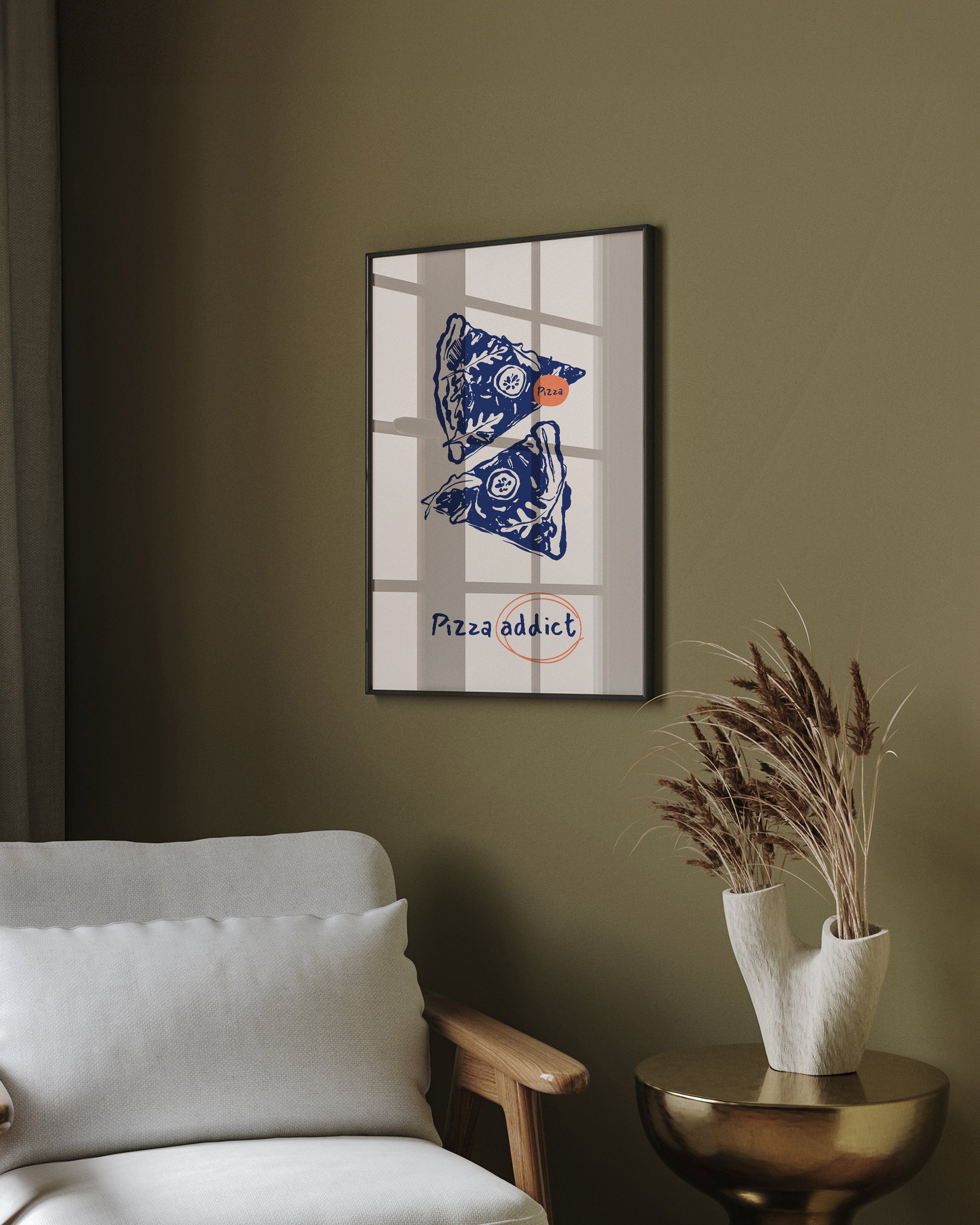 Pizza Addict-psoter-wall_art-decor-The Poster Square