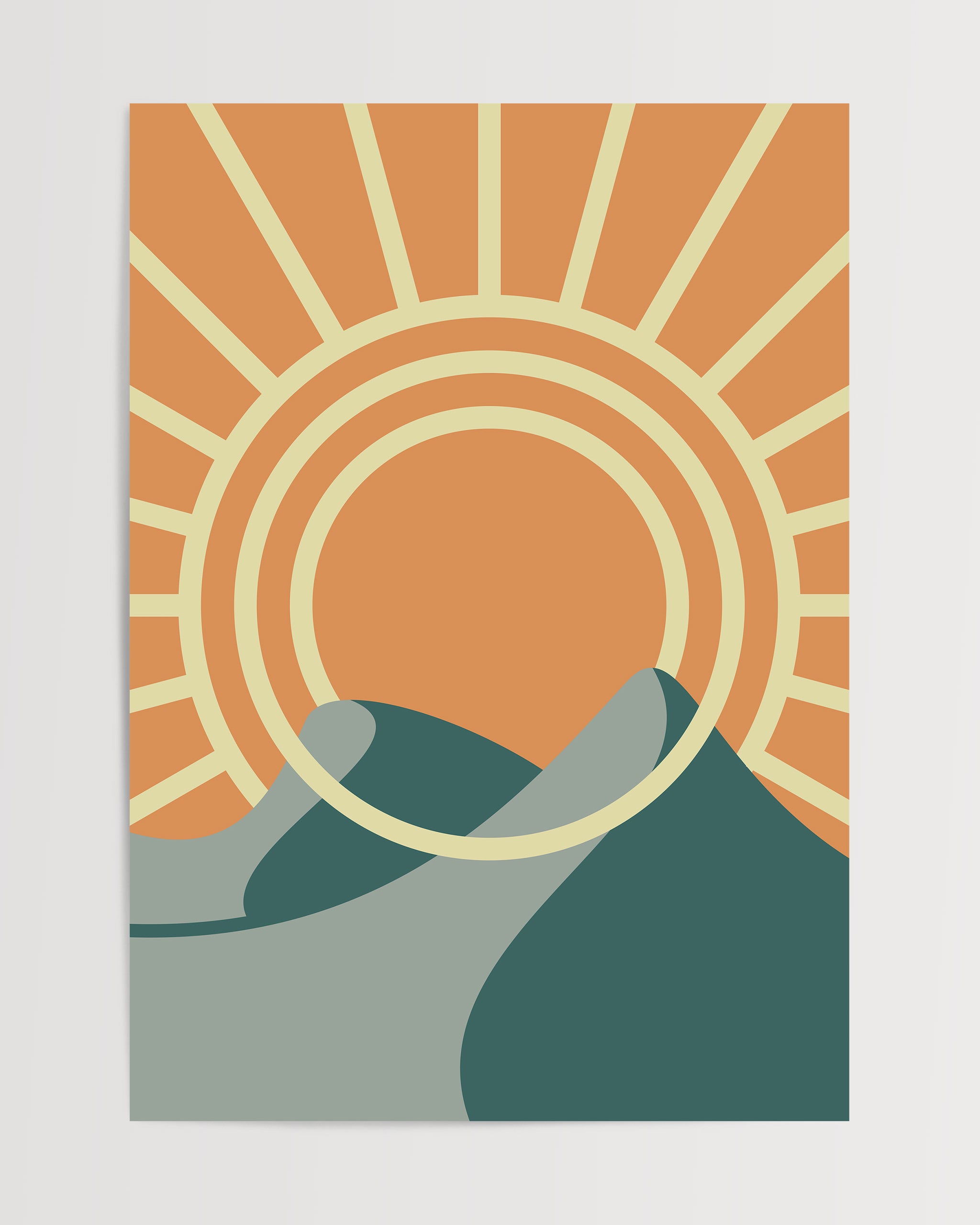 Sunrise Serenity-psoter-wall_art-decor-The Poster Square