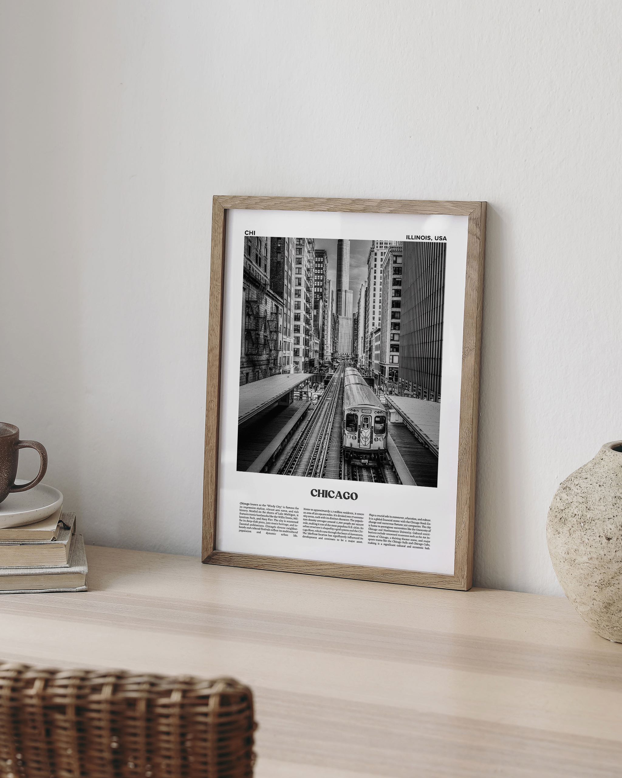 Chicago No.1-psoter-wall_art-decor-The Poster Square