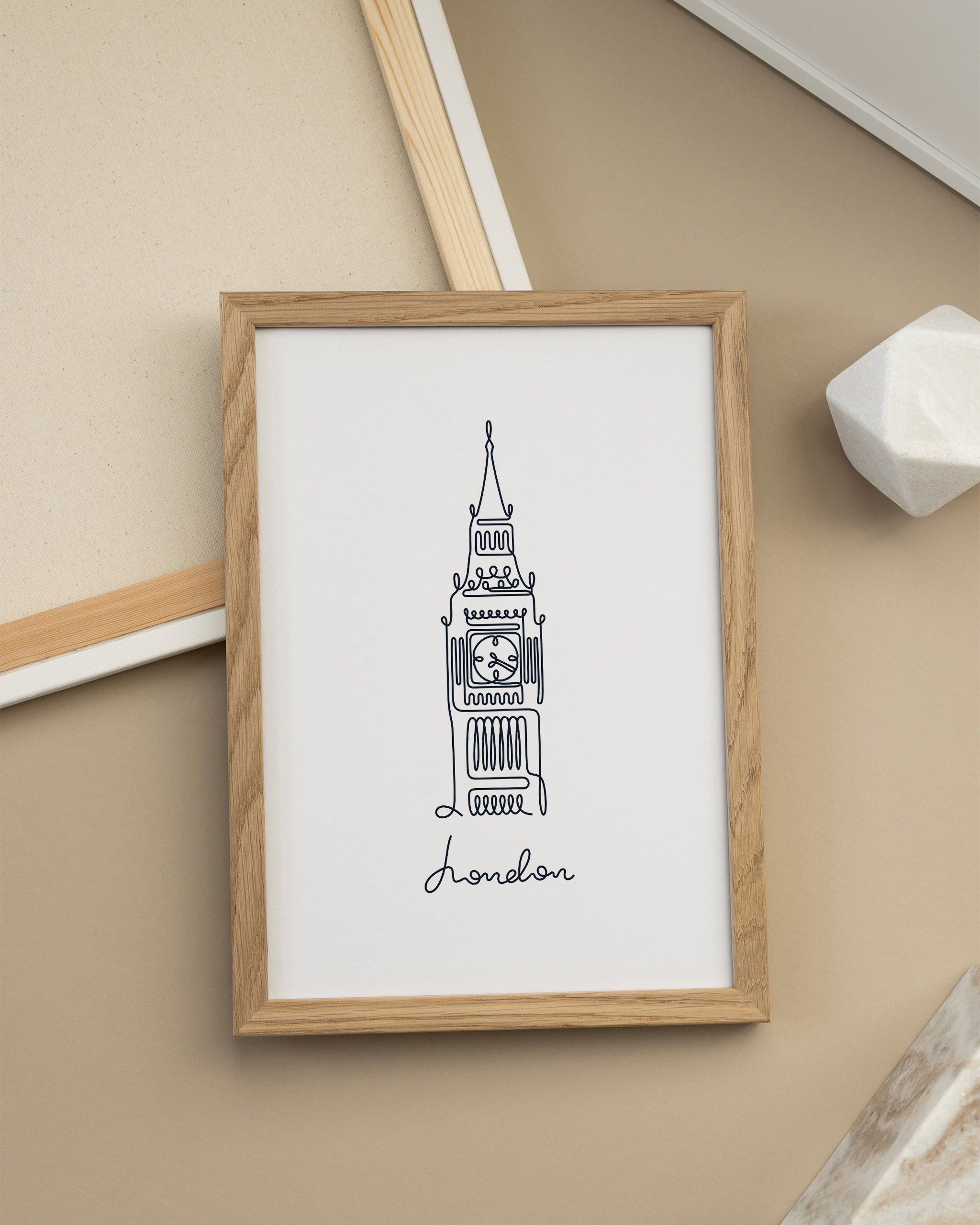London Clock Tower-psoter-wall_art-decor-The Poster Square