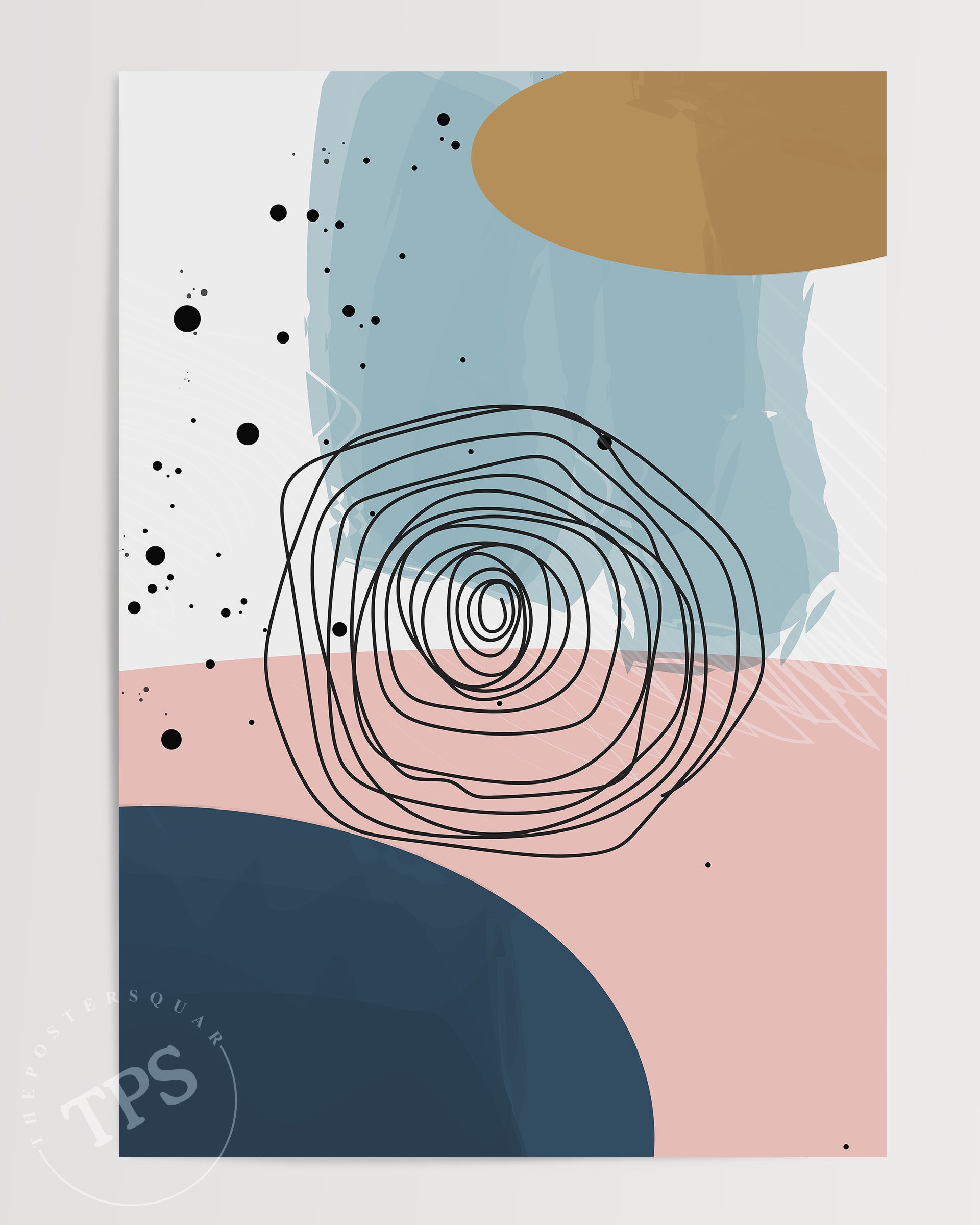 Minimalistic Abstract N1 The Poster Square