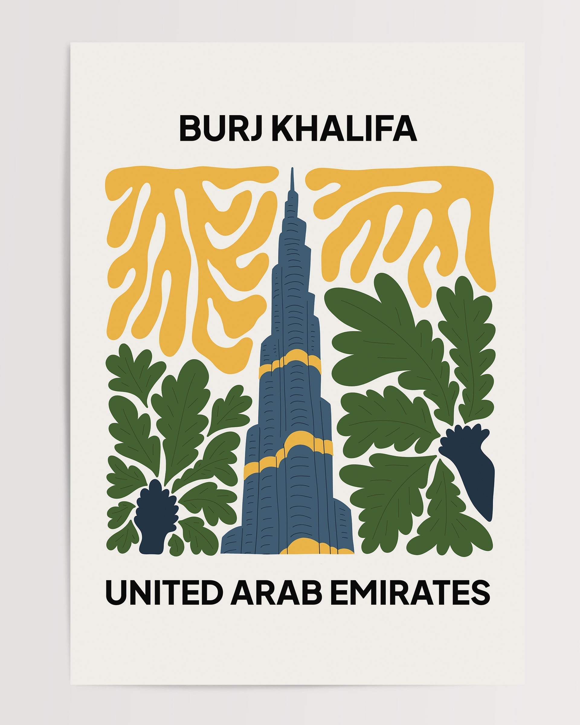 Burj Khalifa - Dubai The Poster Square
