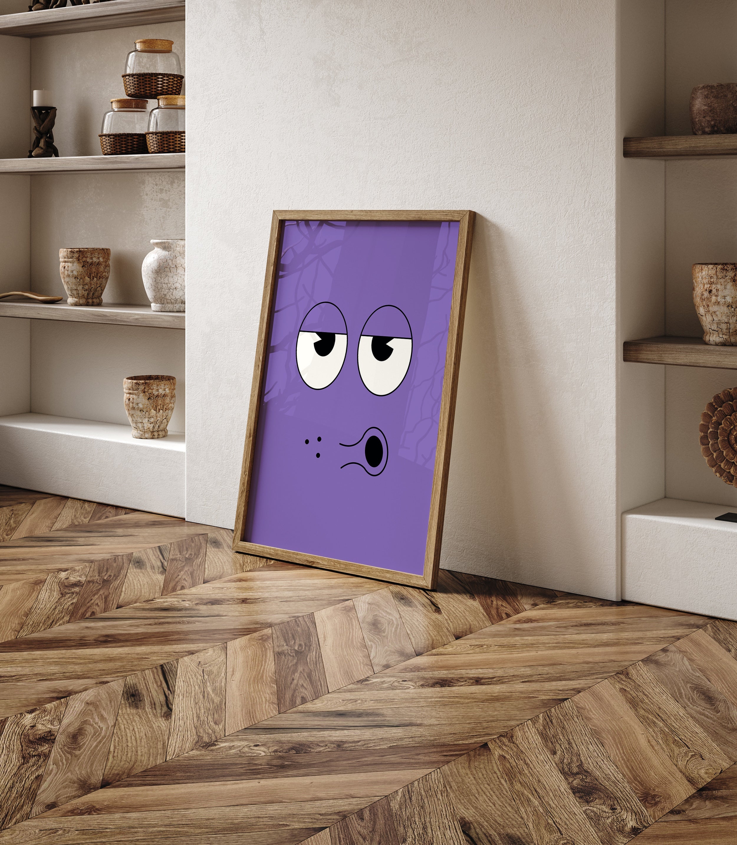 Cool Face N2 The Poster Square