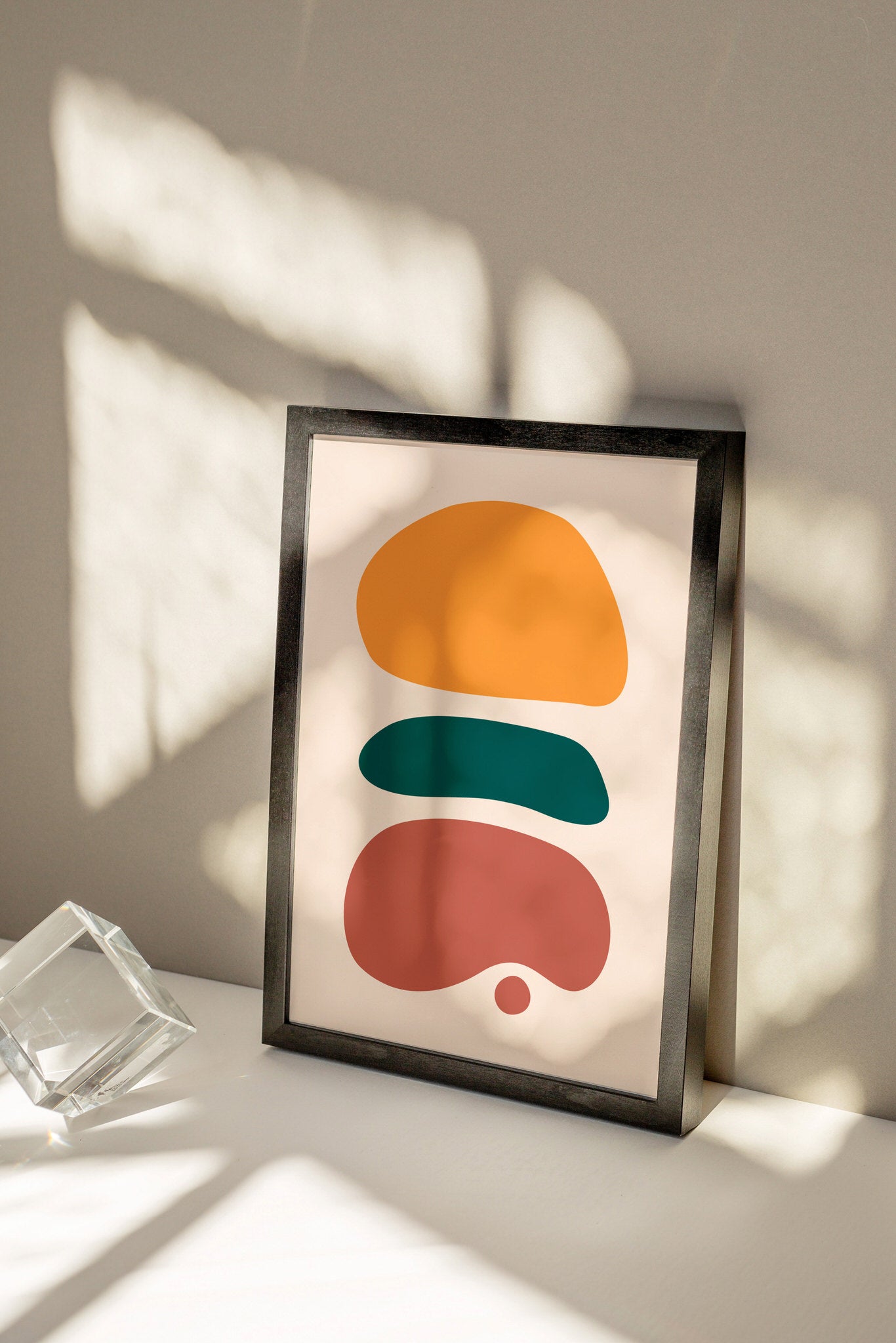 Earthly Abstract The Poster Square