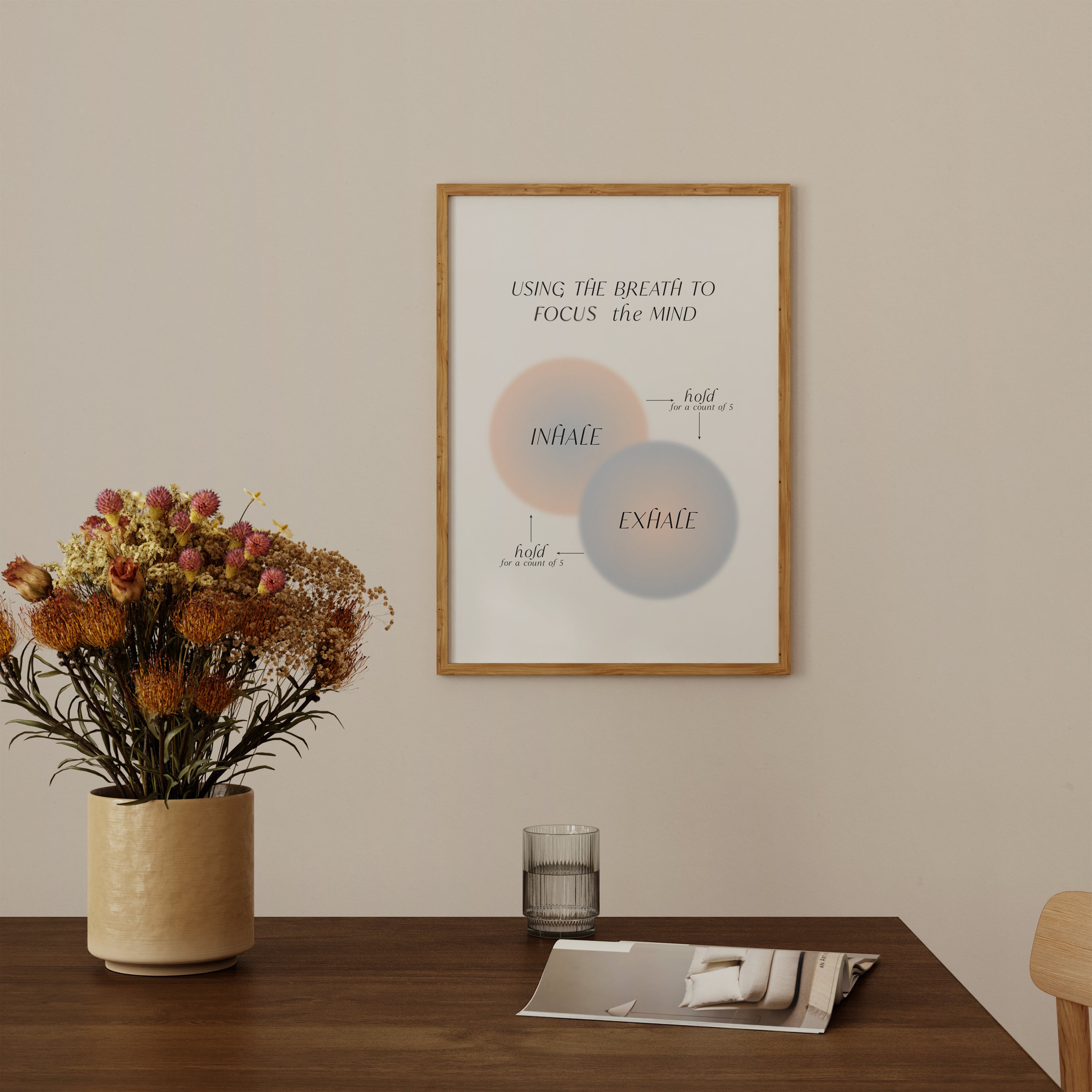 Intentional Breathing - Therapy The Poster Square