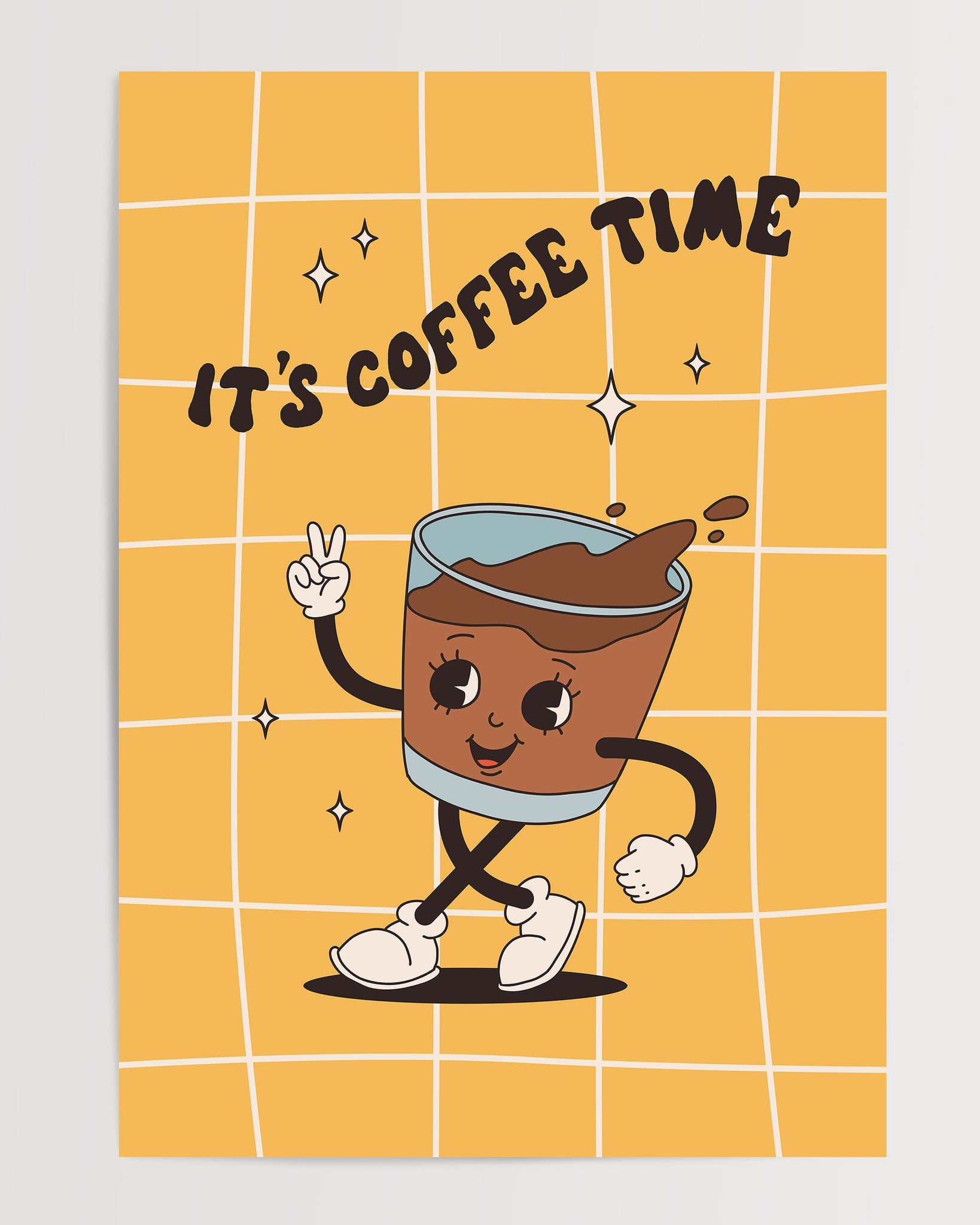 It's Coffee Time The Poster Square