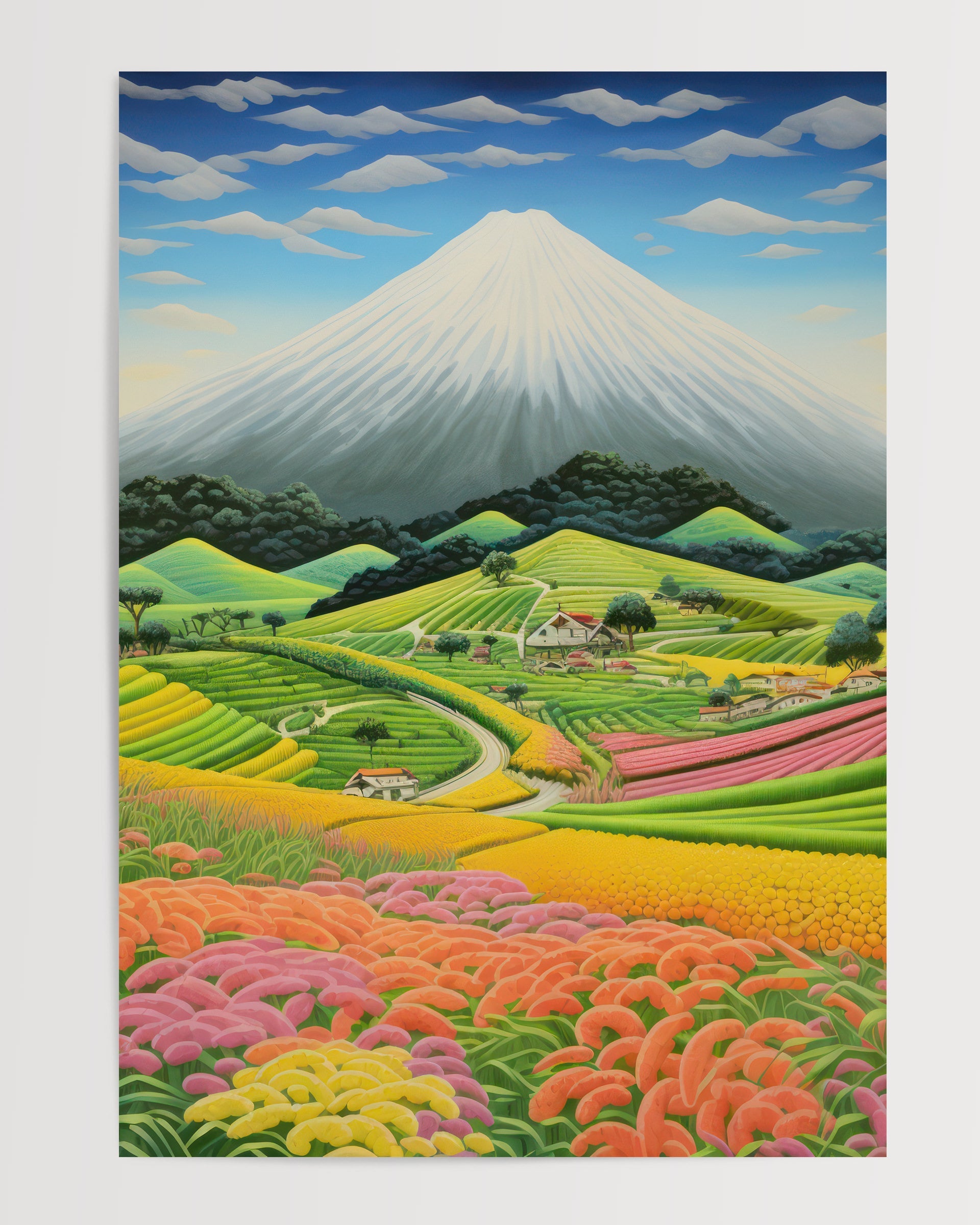Japanese Landscape The Poster Square