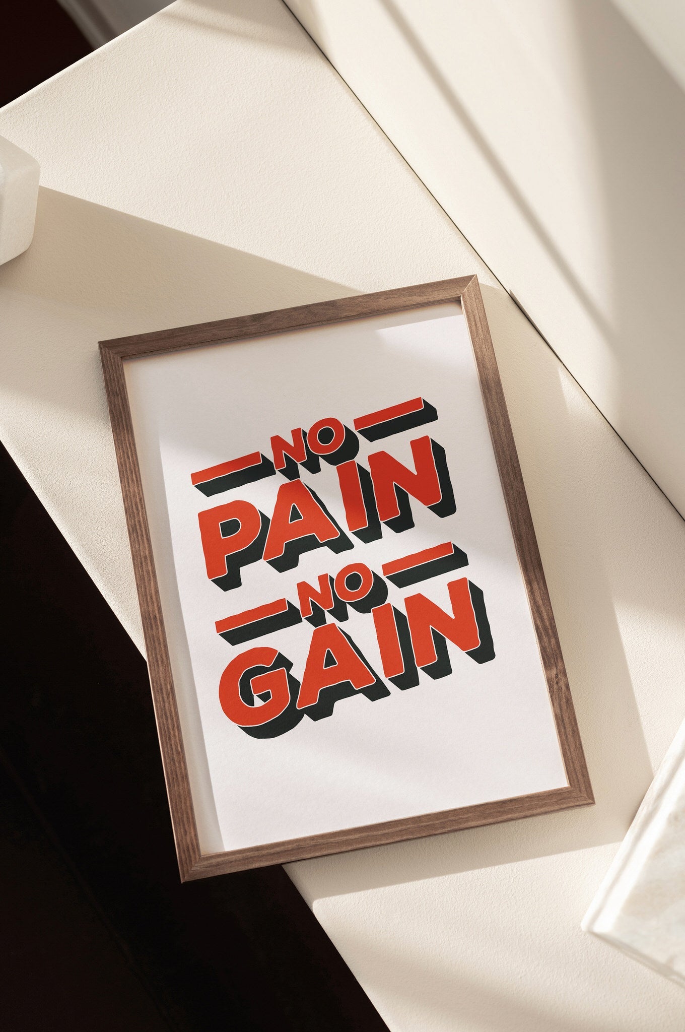 No Pain No Gain The Poster Square