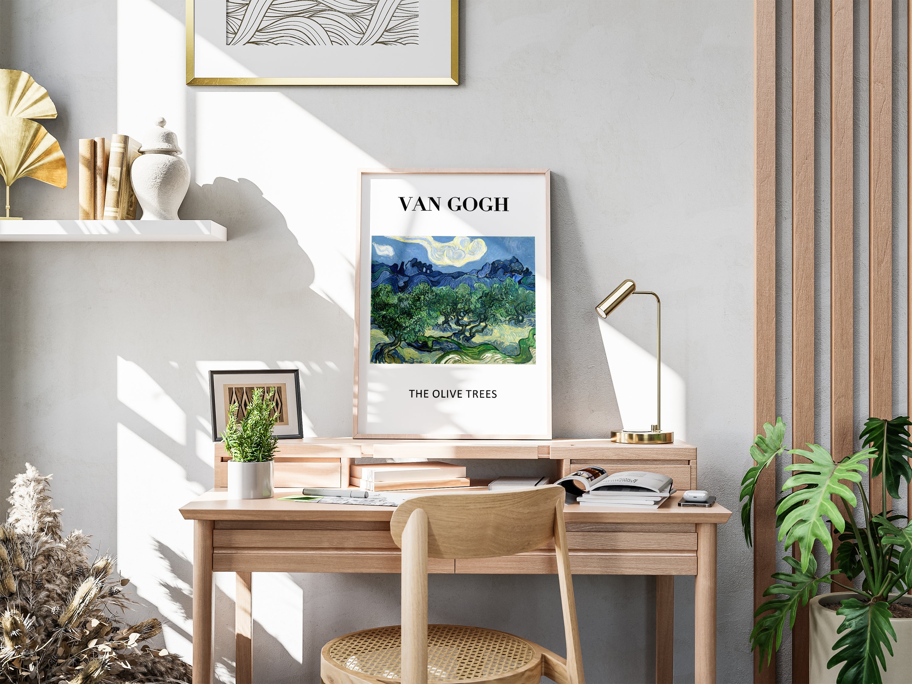 Olive Trees (1889) The Poster Square