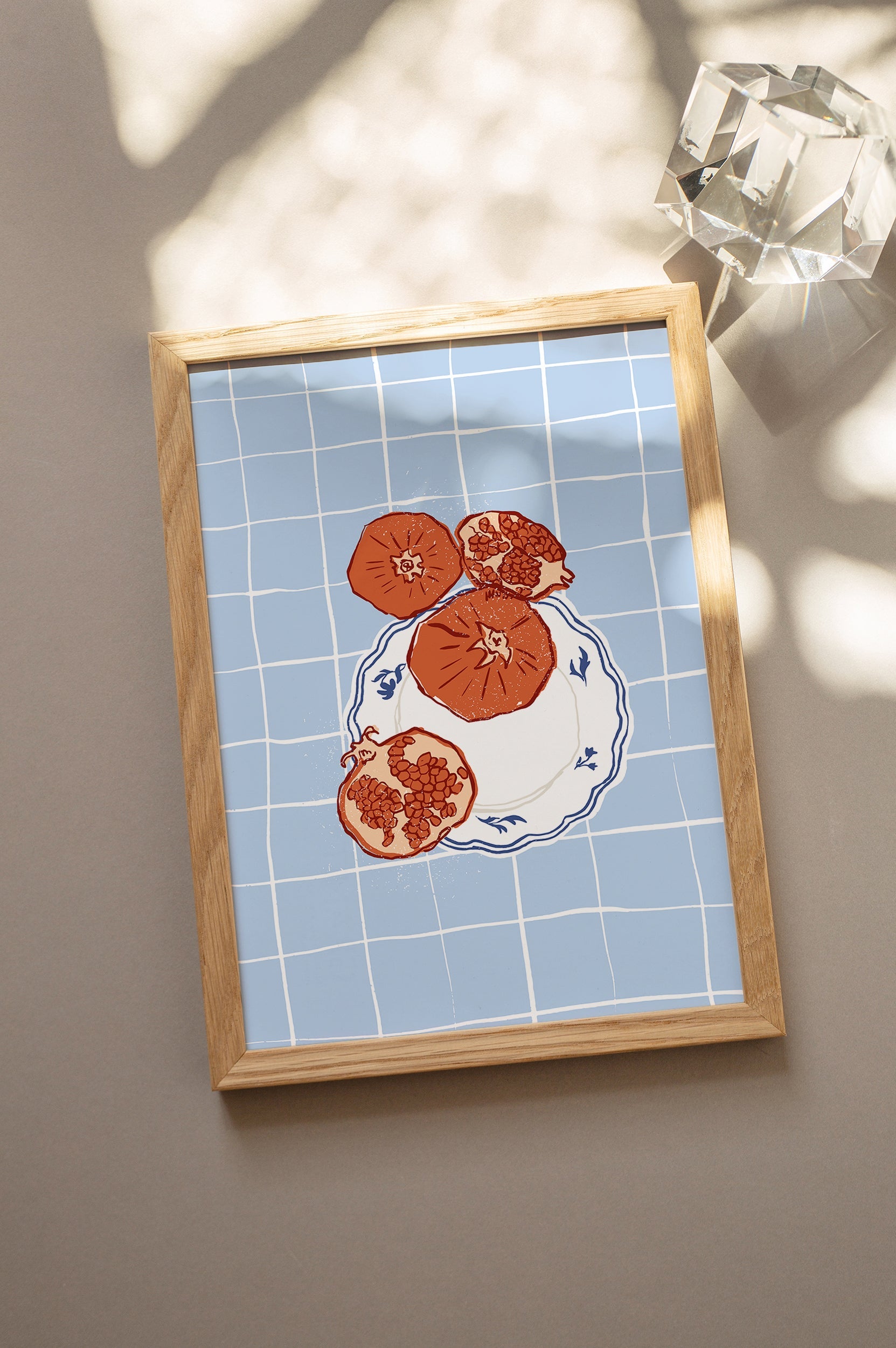 Pomegranate The Poster Square