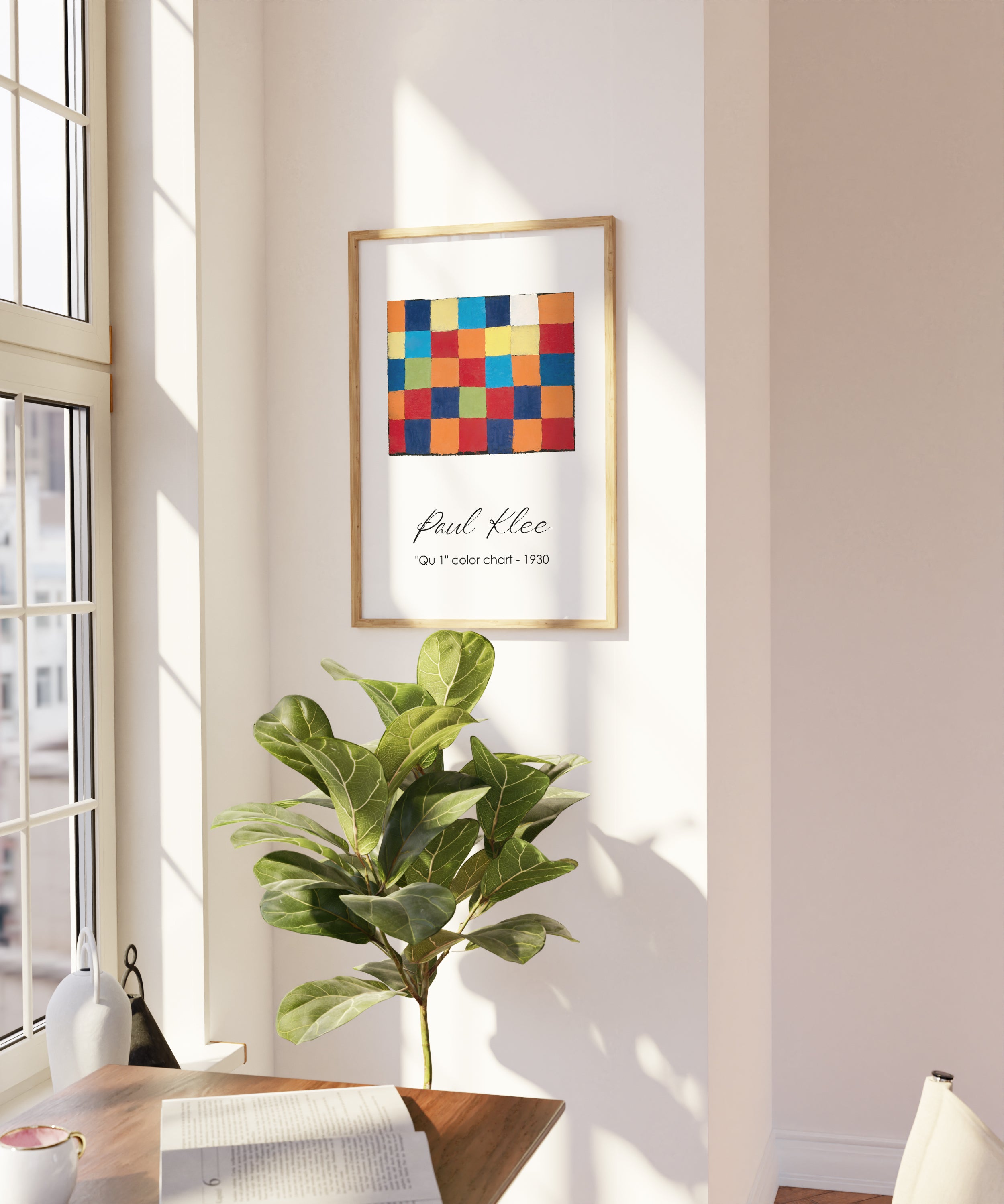 Qu 1 Color Chart The Poster Square