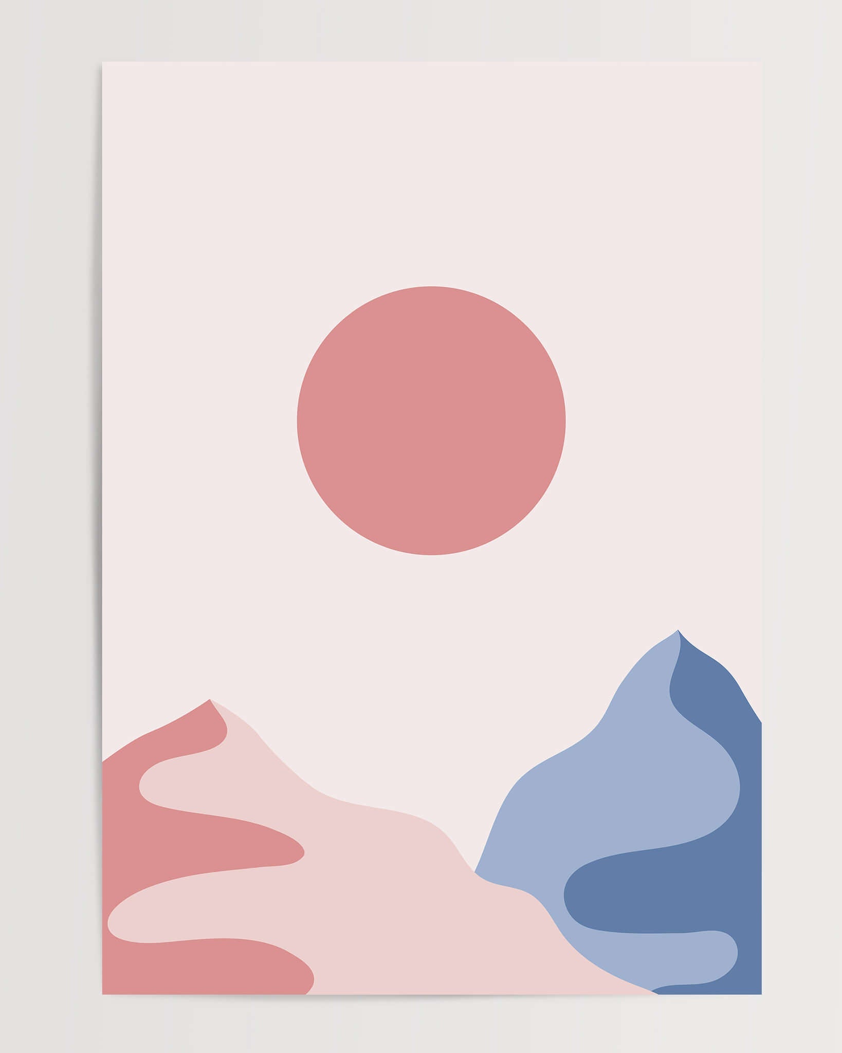 Serene Dusk The Poster Square