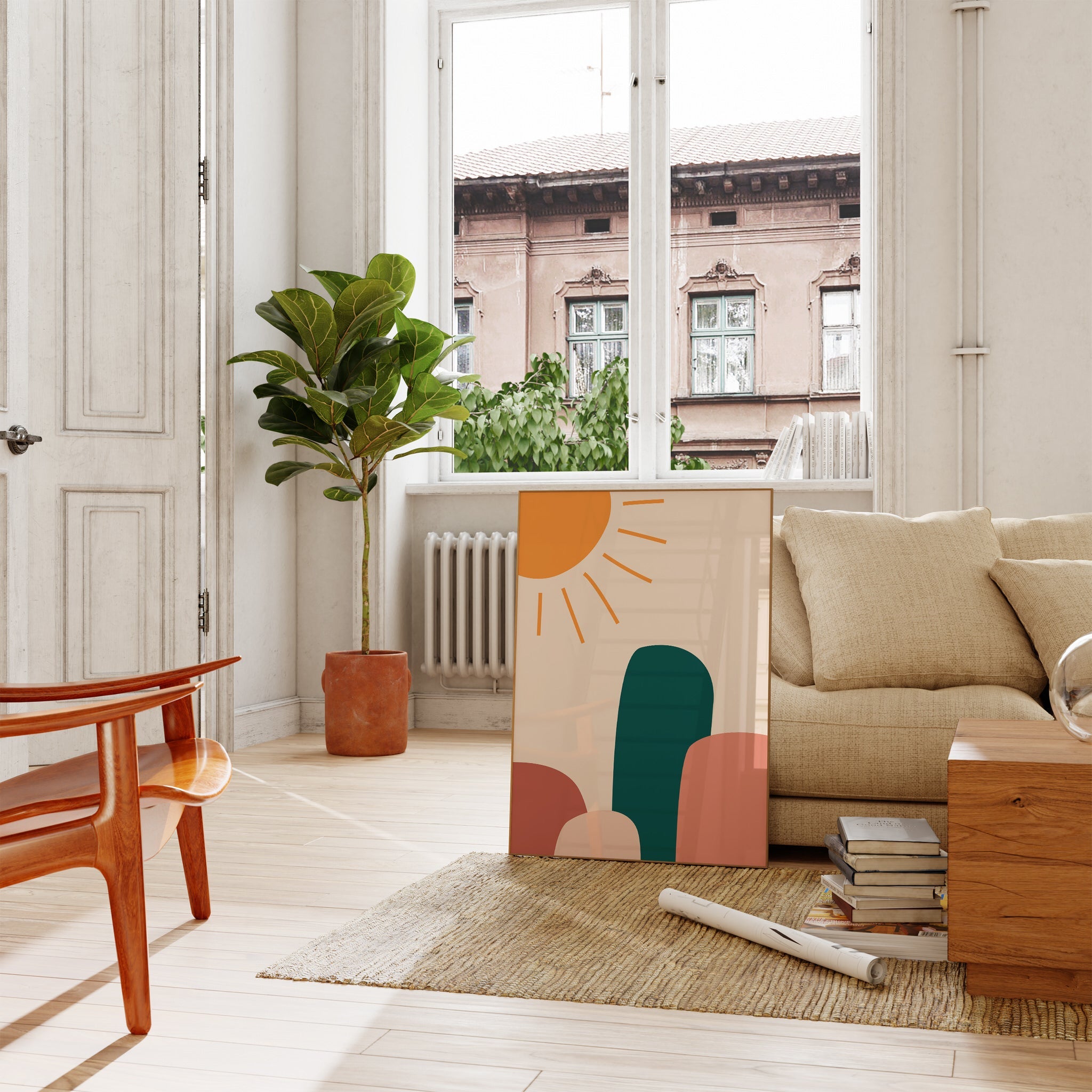 Solar Blooms The Poster Square