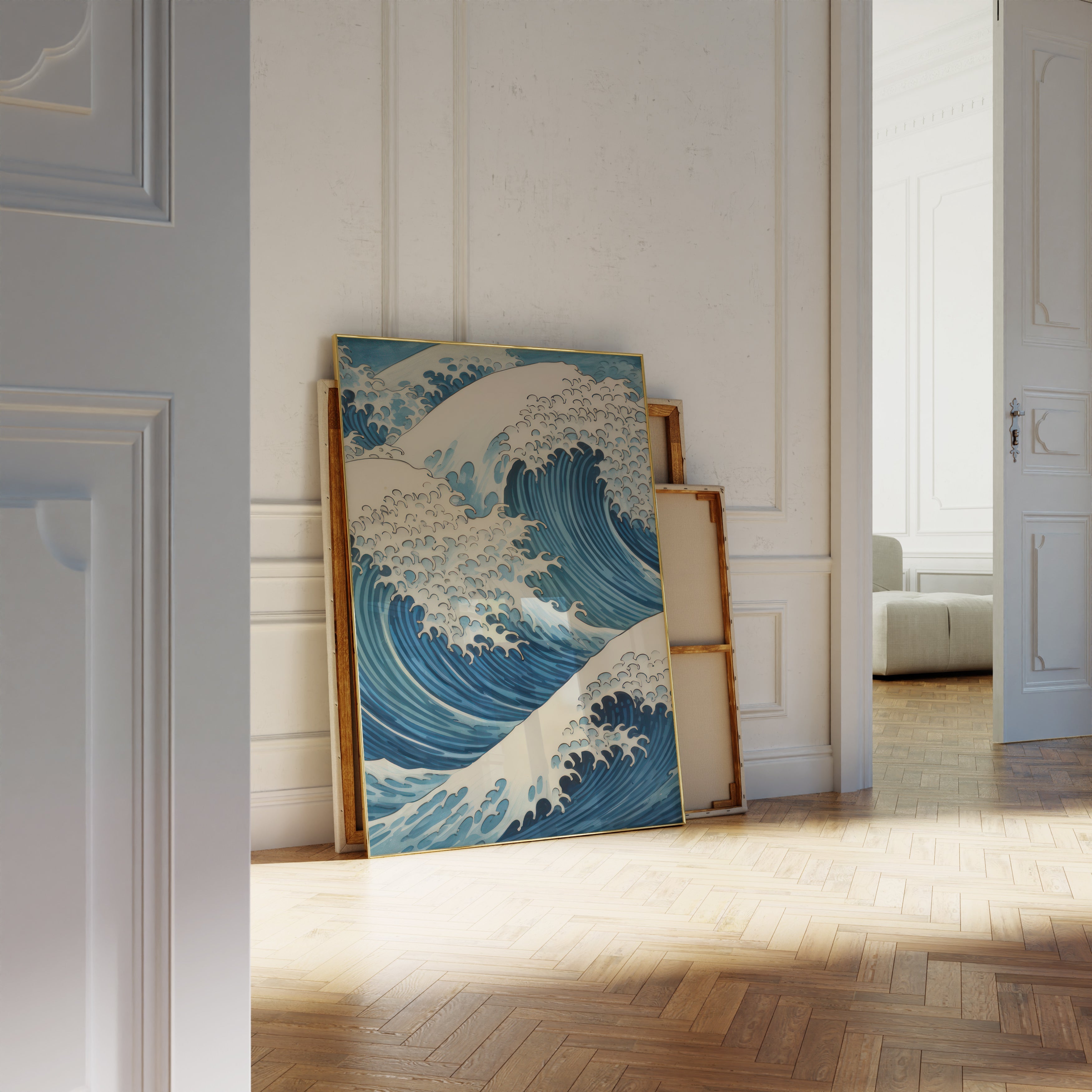The Great Wave off Kanagawa The Poster Square