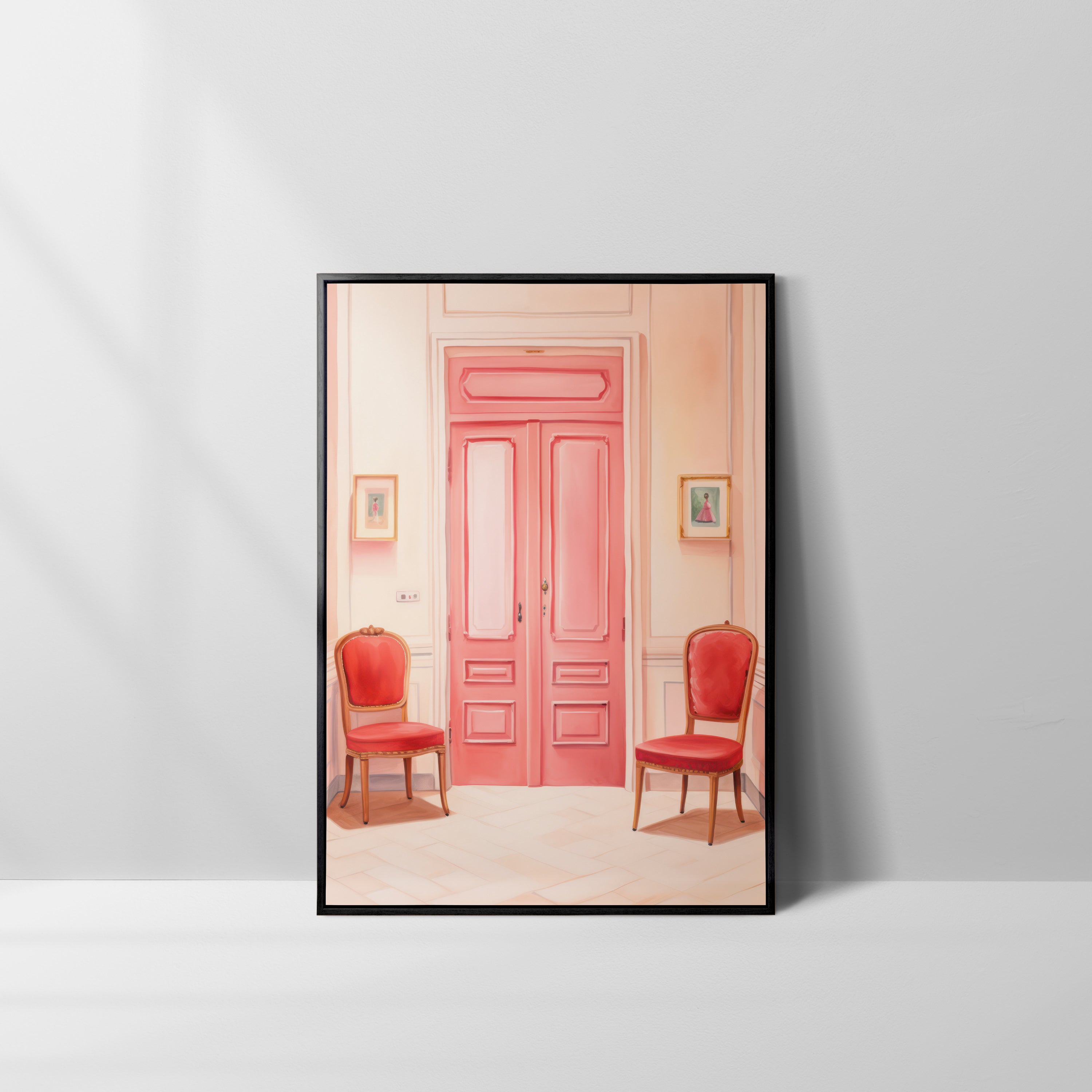 The Red Chair The Poster Square