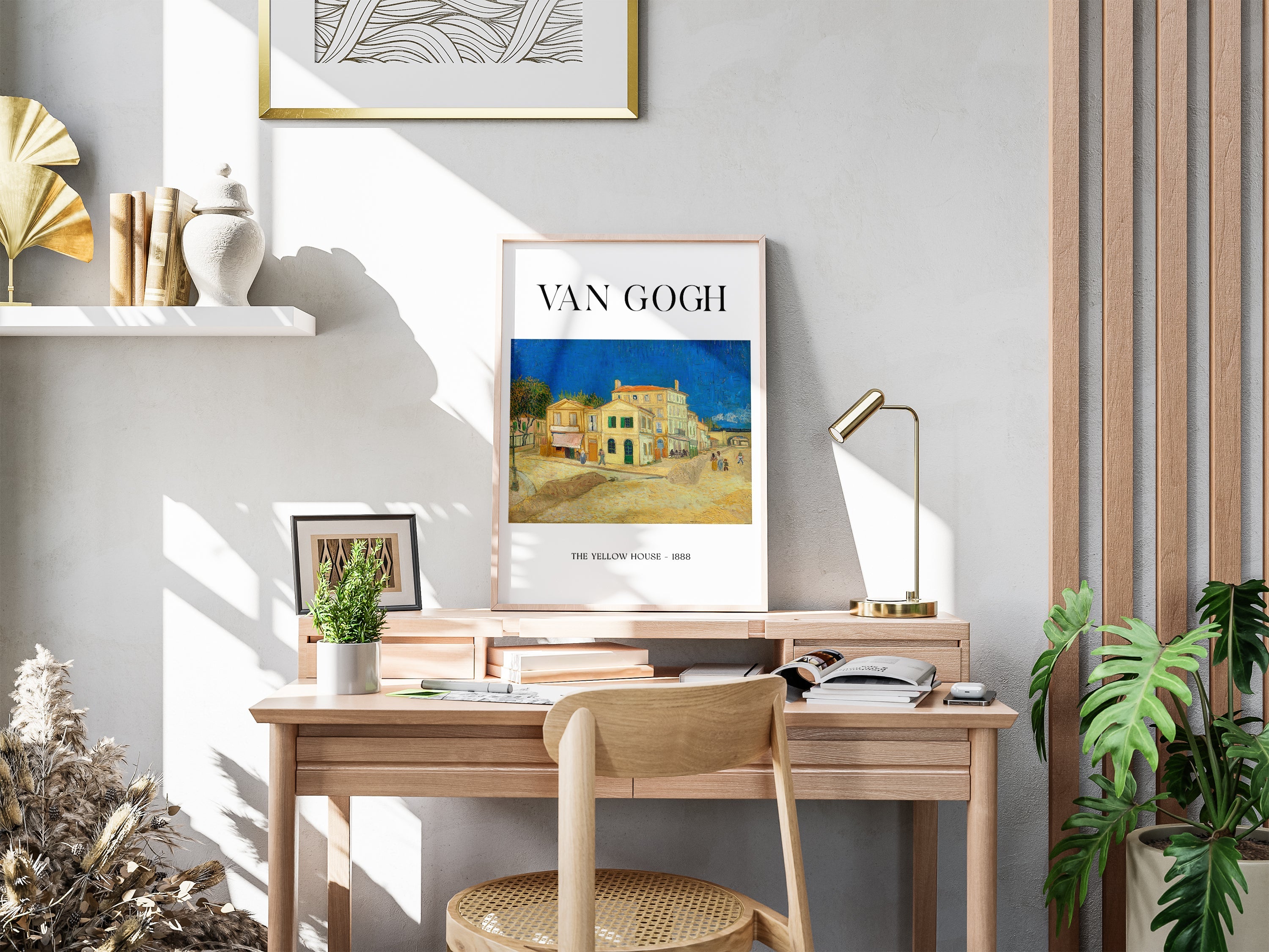 The yellow house (1888) The Poster Square