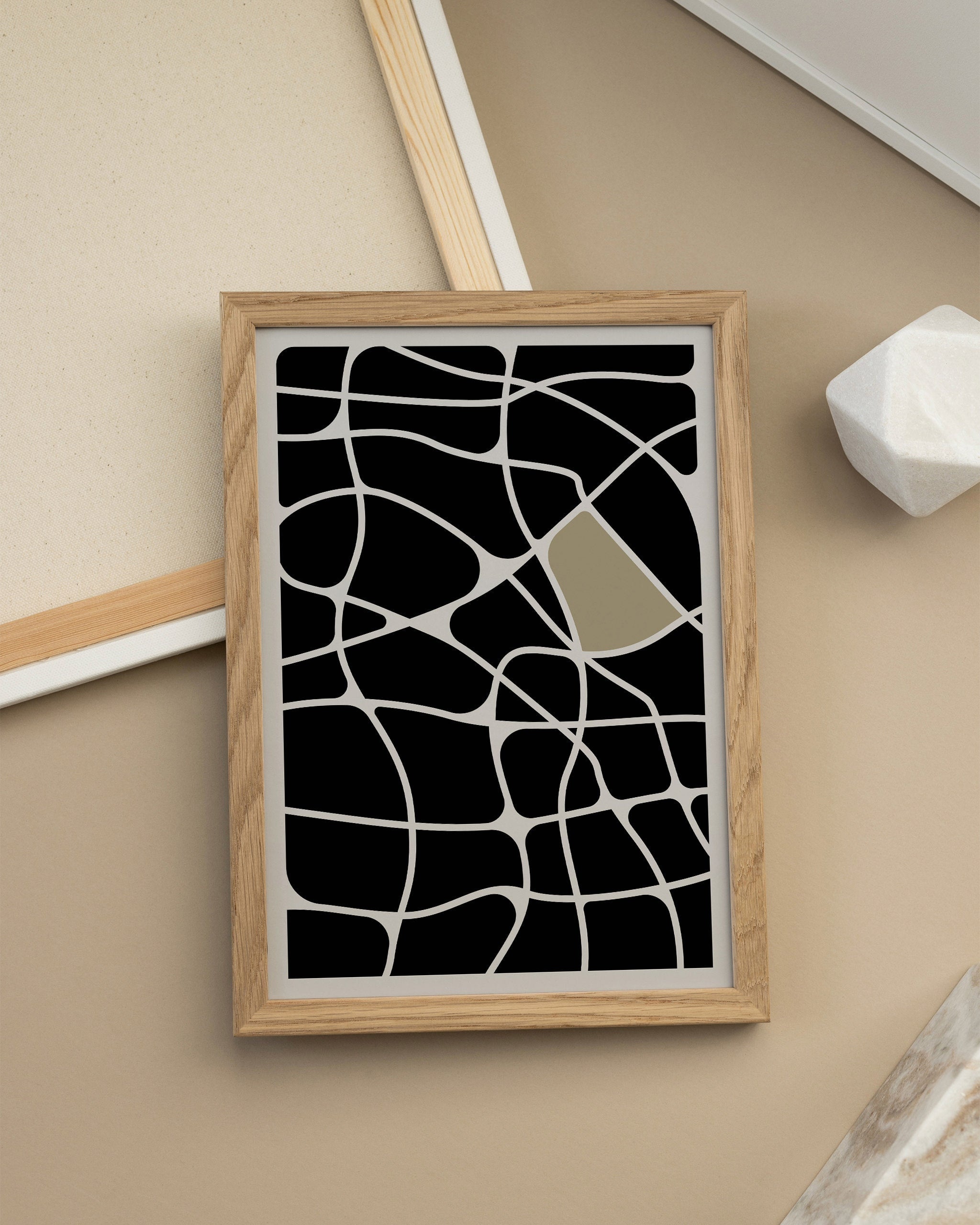 Abstract Mystery-psoter-wall_art-decor-The Poster Square