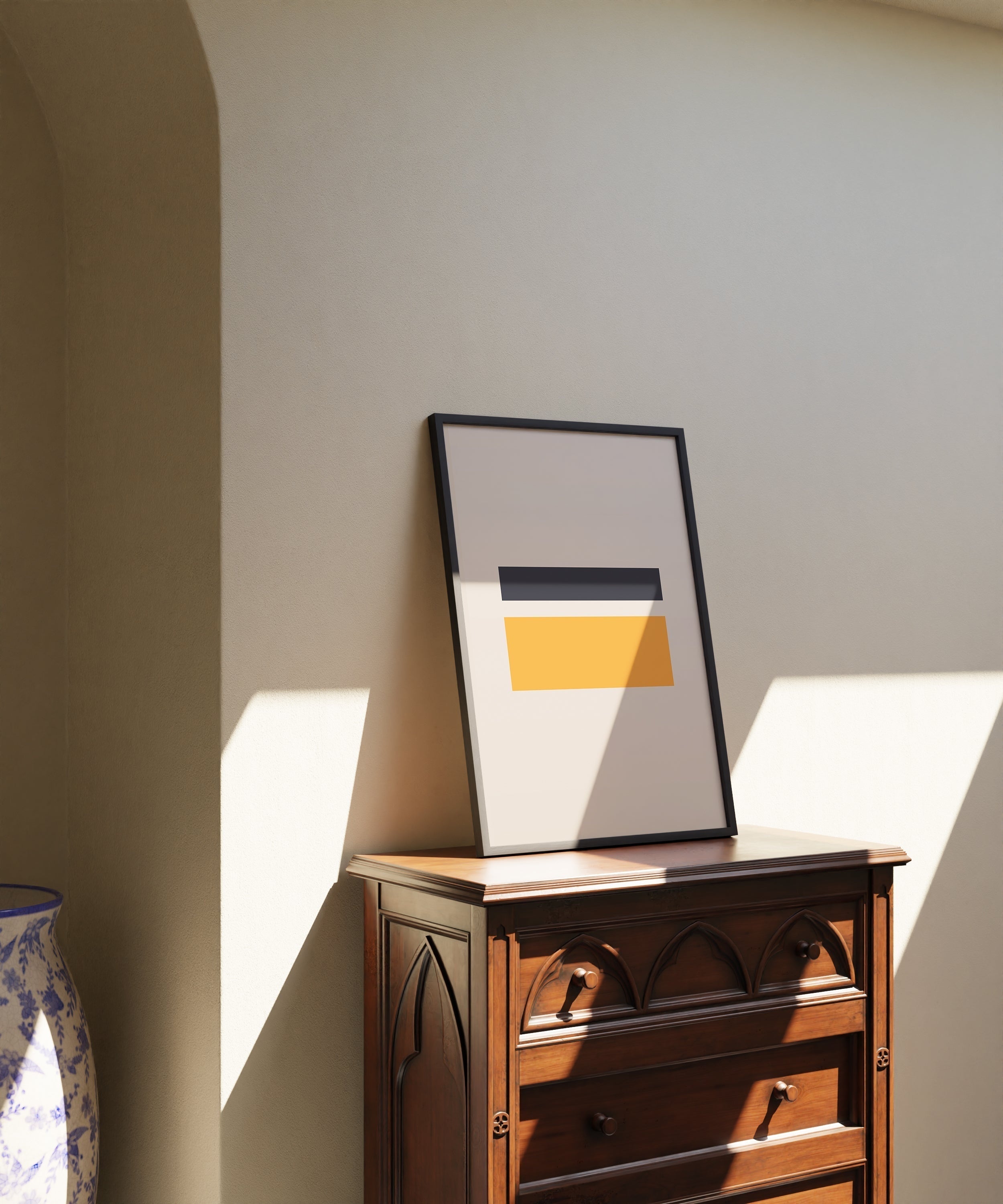 Abstract Wall Art - Minimalistic-psoter-wall_art-decor-The Poster Square