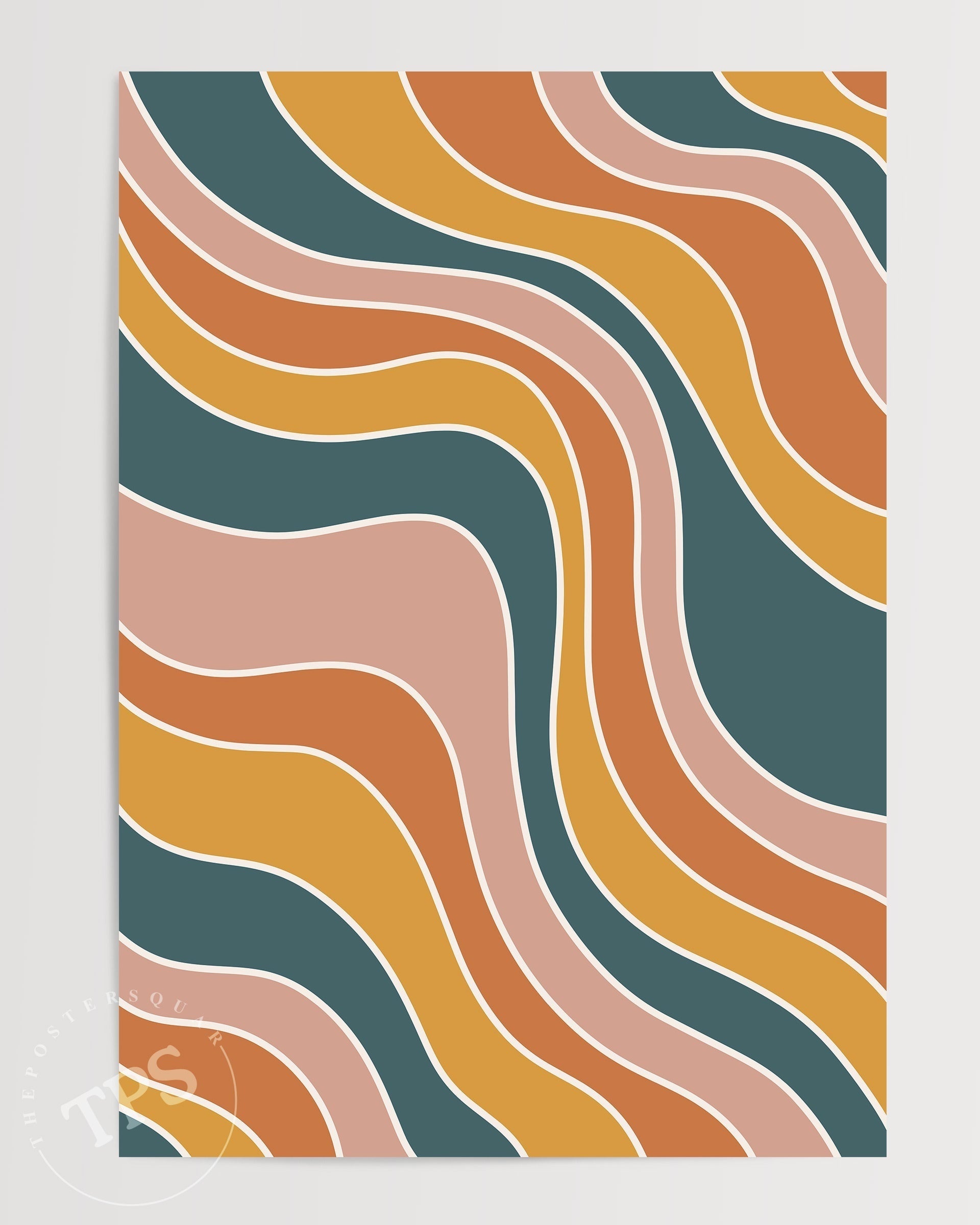 Abstract Wall Art - Minimalistic-psoter-wall_art-decor-The Poster Square