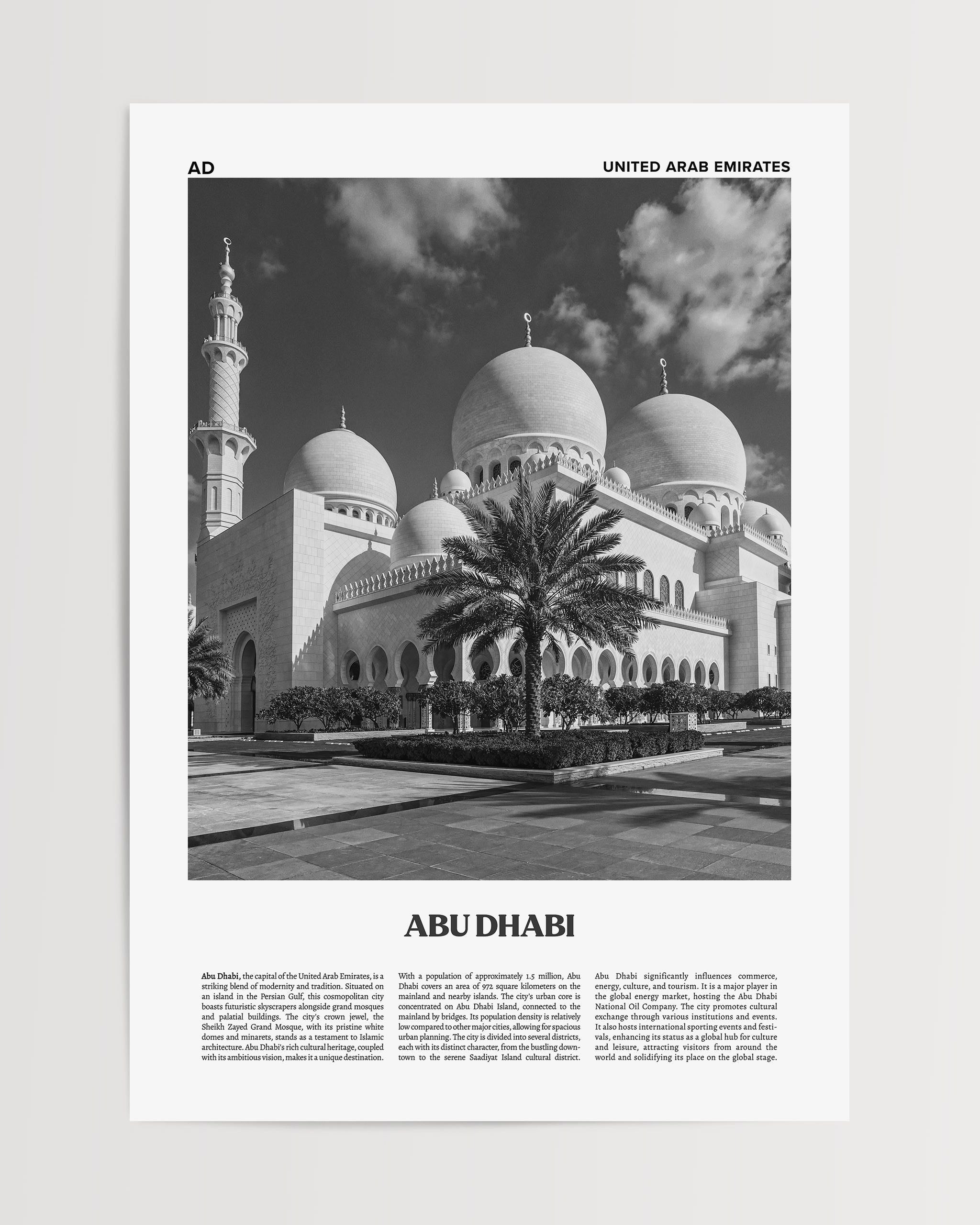 Abu Dhabi No.1-psoter-wall_art-decor-The Poster Square