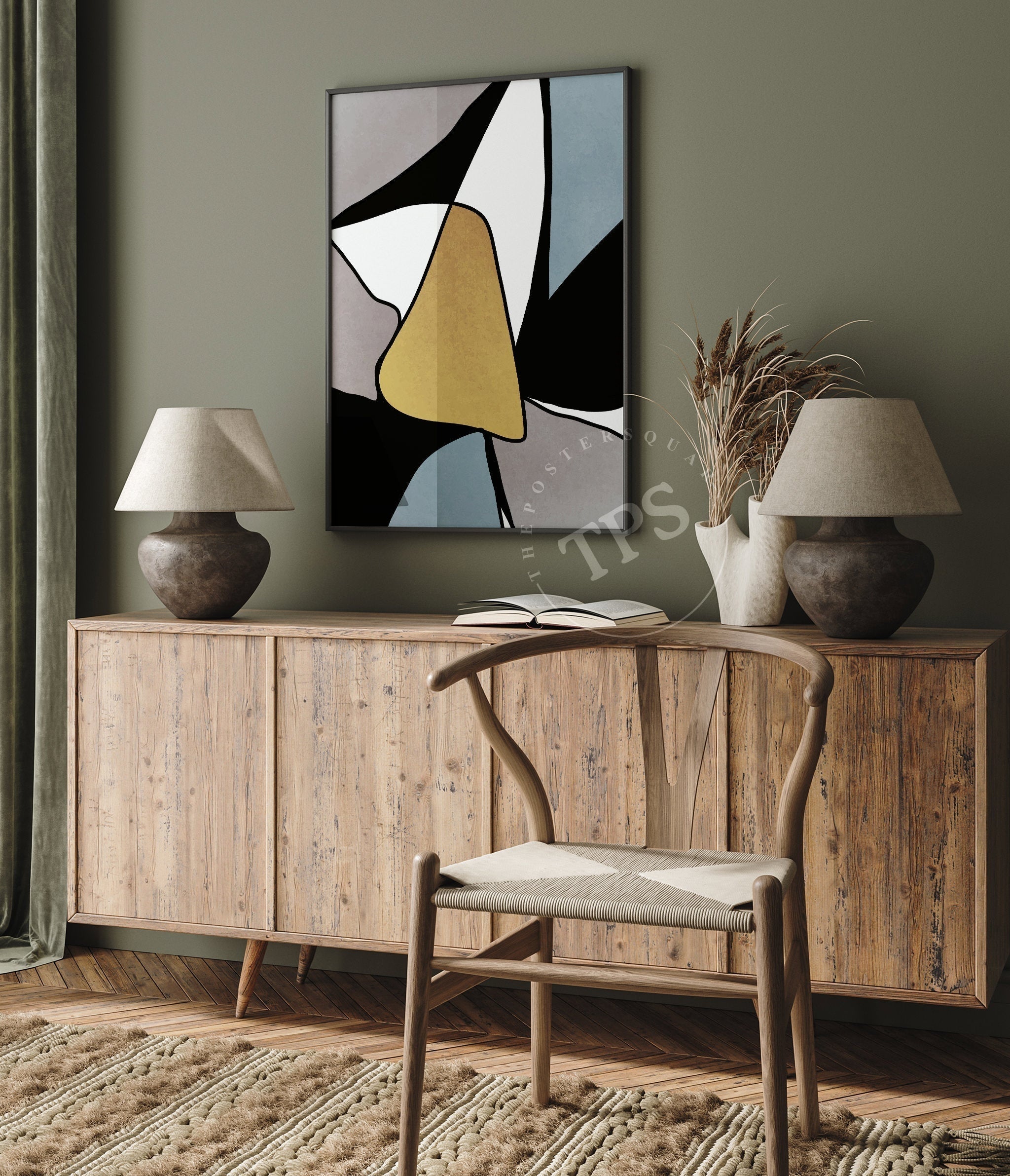 Azure Allure N2-psoter-wall_art-decor-The Poster Square