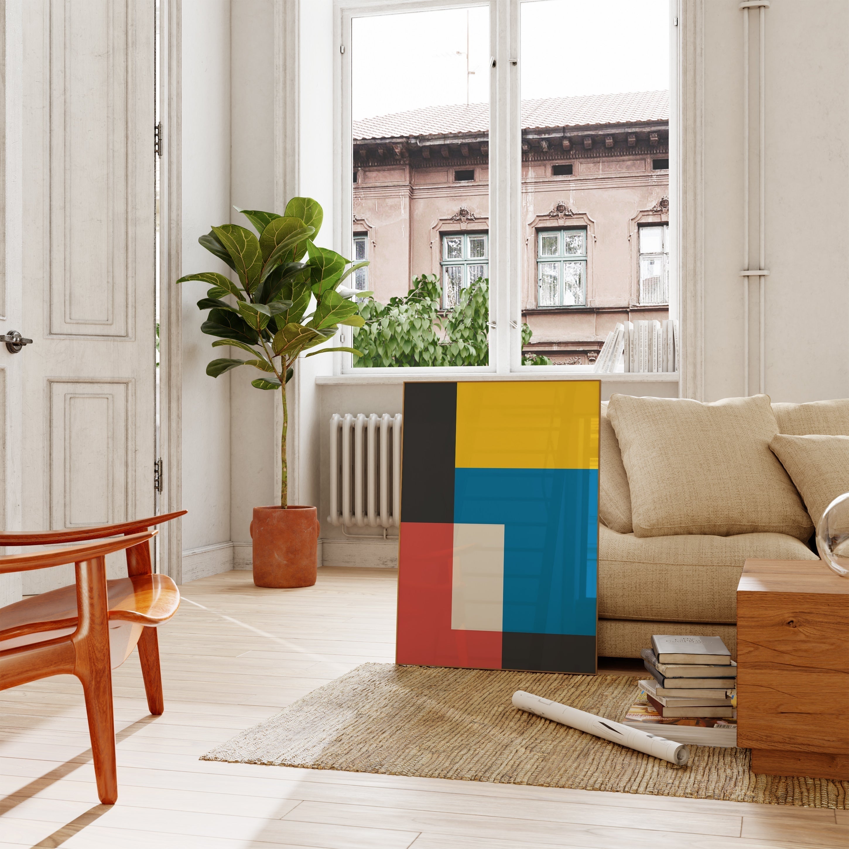 Bauhaus Inspired N33-psoter-wall_art-decor-The Poster Square