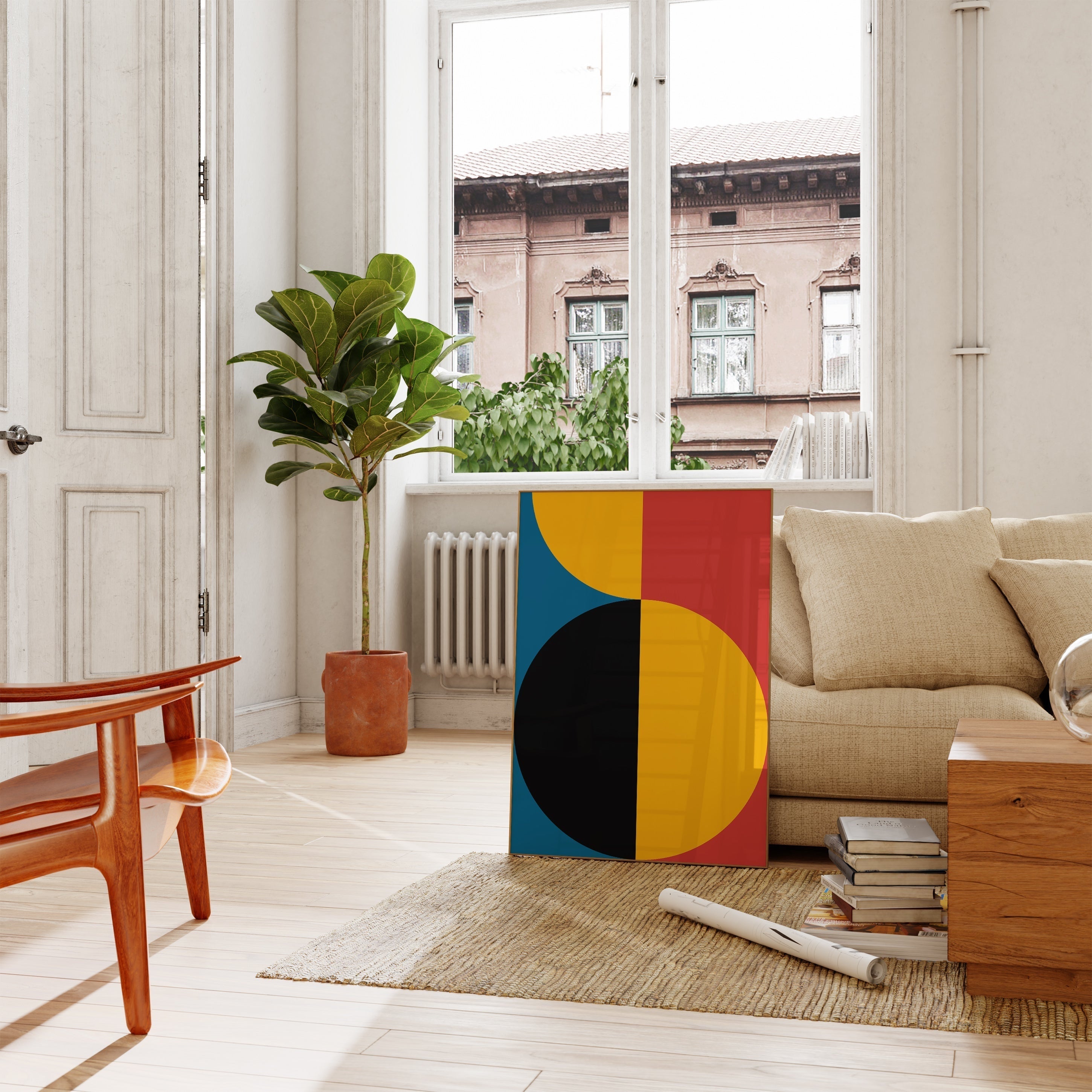 Bauhaus Inspired N42-psoter-wall_art-decor-The Poster Square