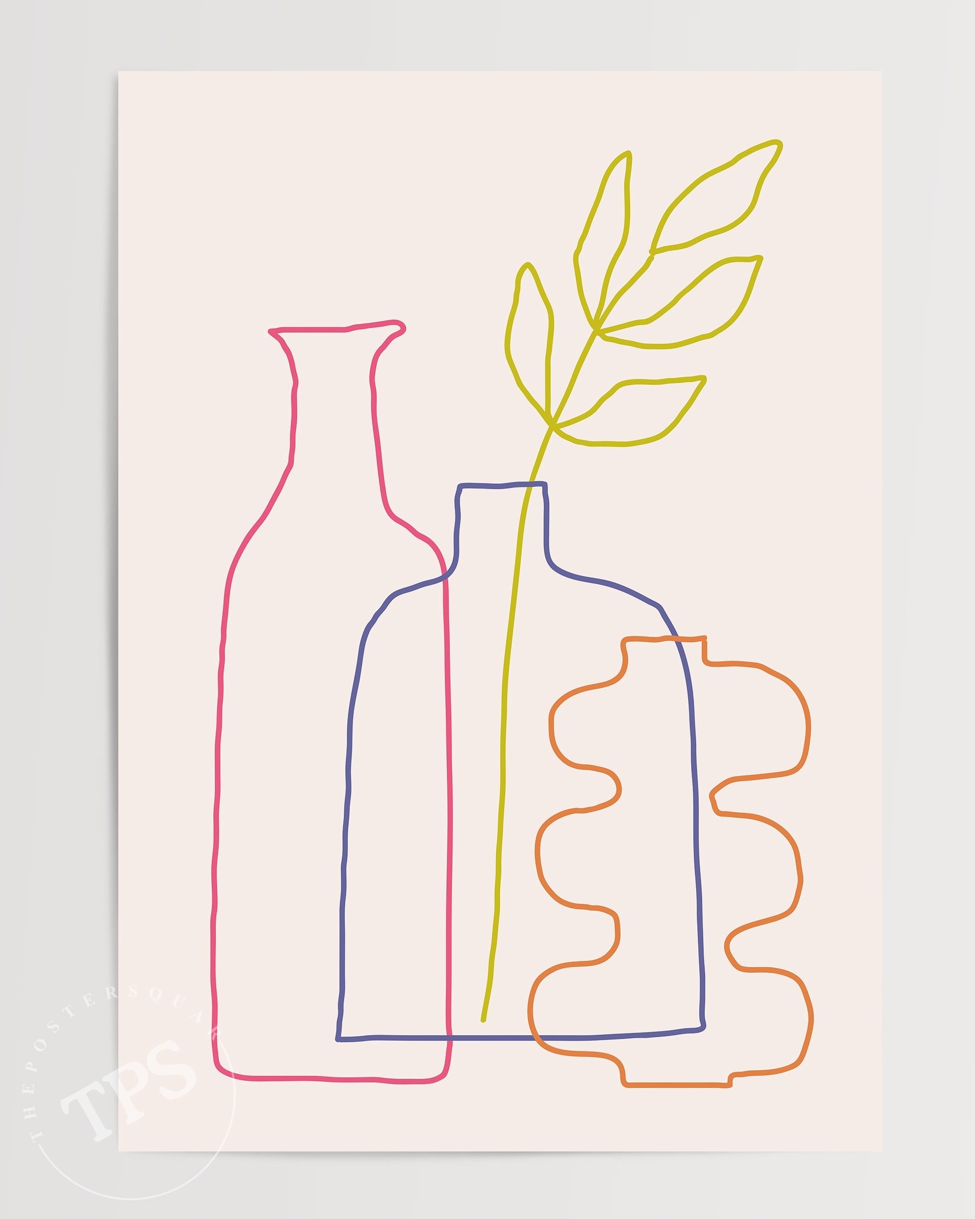 Botanic Sketch-psoter-wall_art-decor-The Poster Square