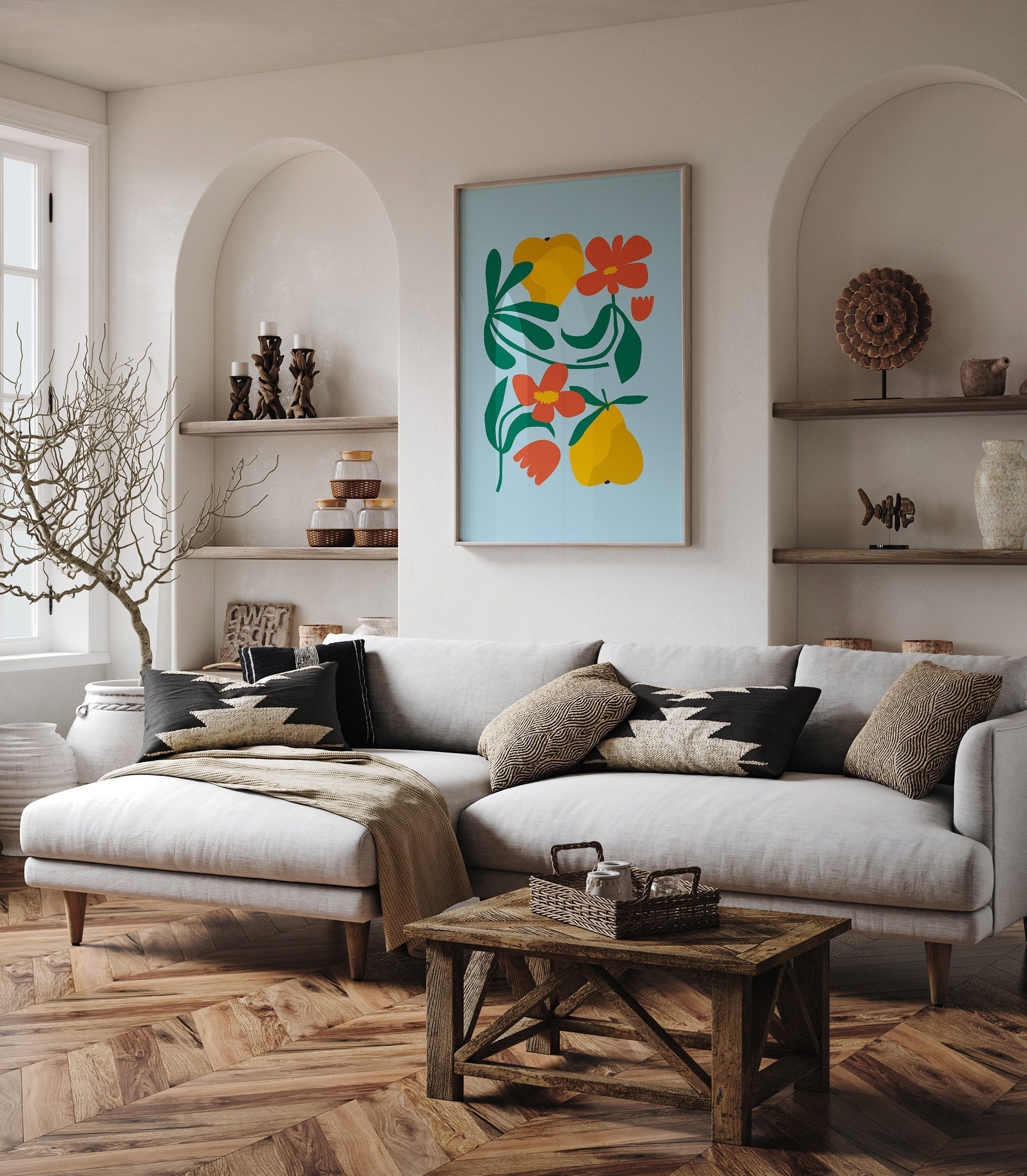 Botanical-psoter-wall_art-decor-The Poster Square